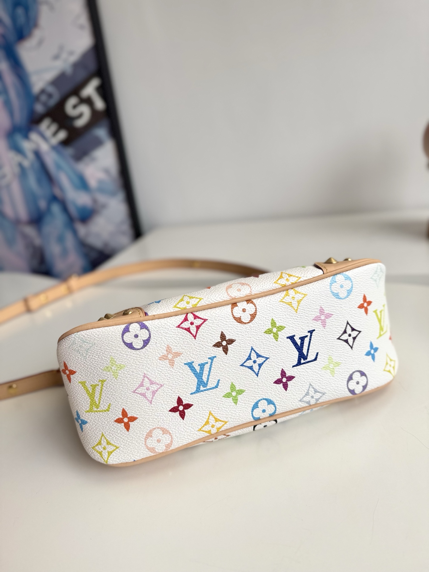 Louis Vuitton Basic Bag Canvas Gold M-l