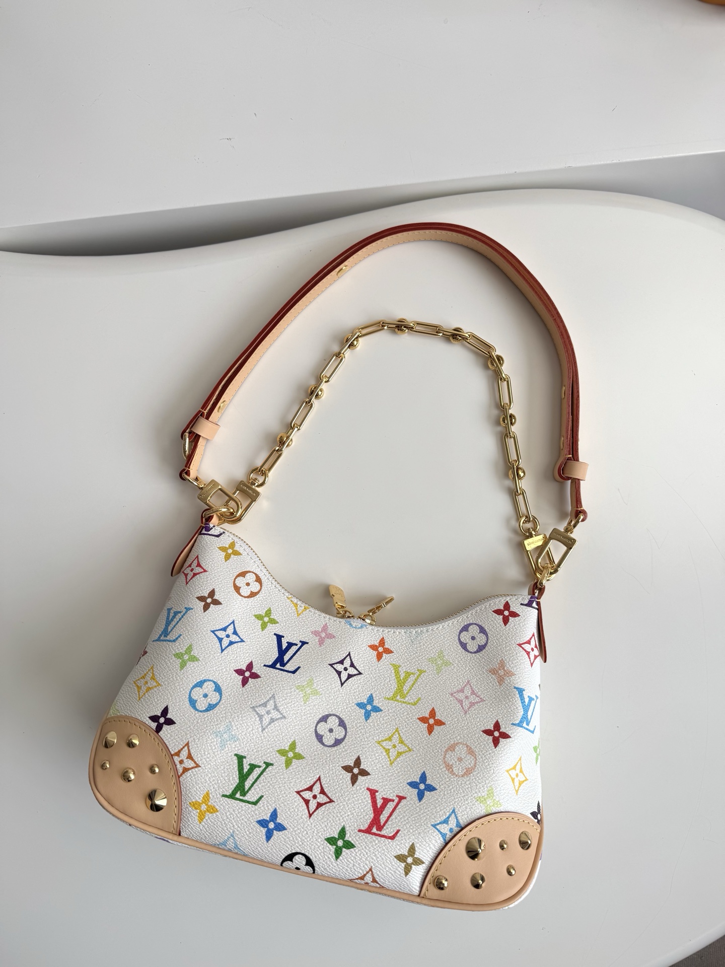 Louis Vuitton Basic Bag Canvas Gold M-l