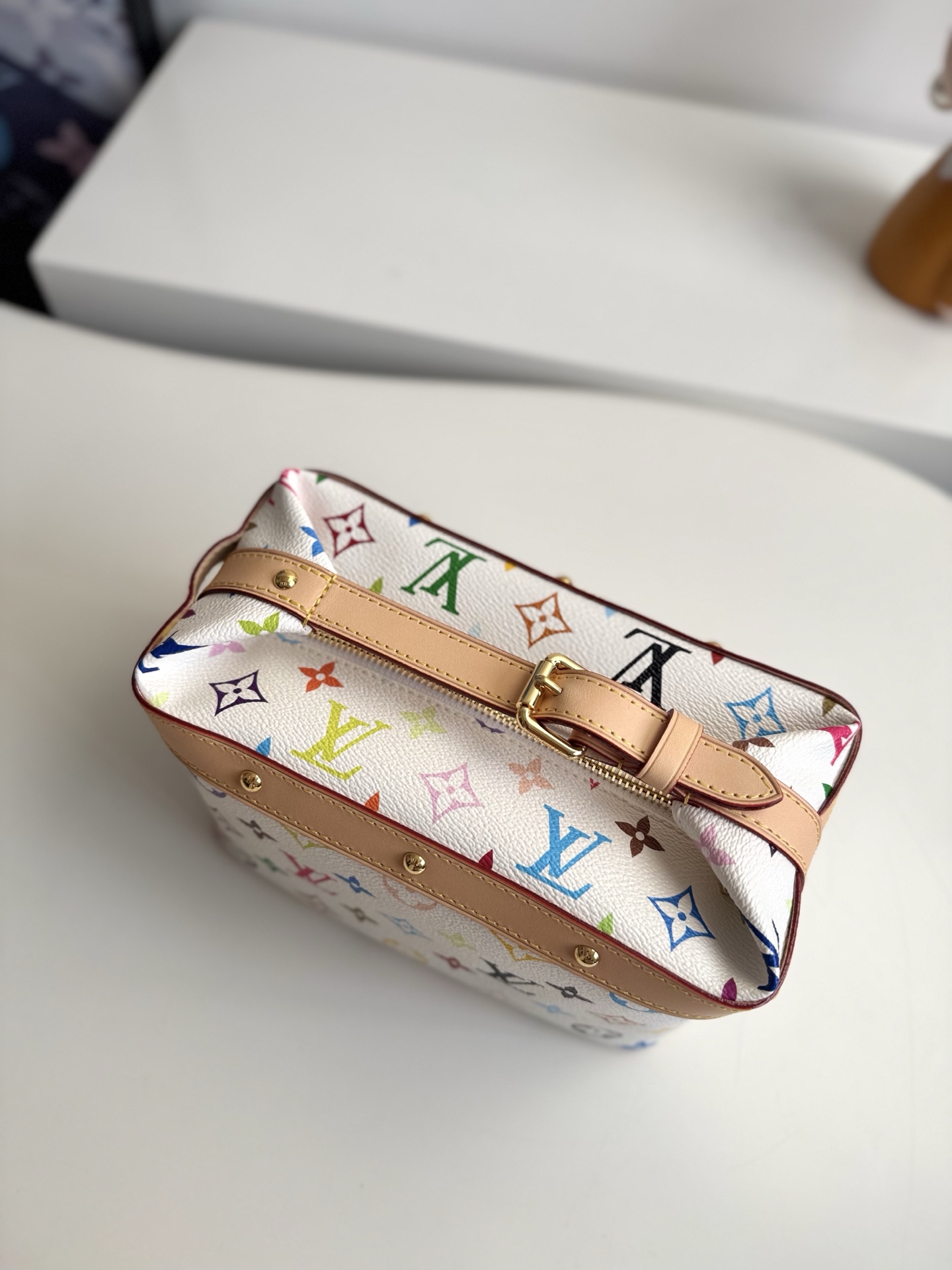 Louis Vuitton Basic Bag Cow Leather 12cm-m-l-s