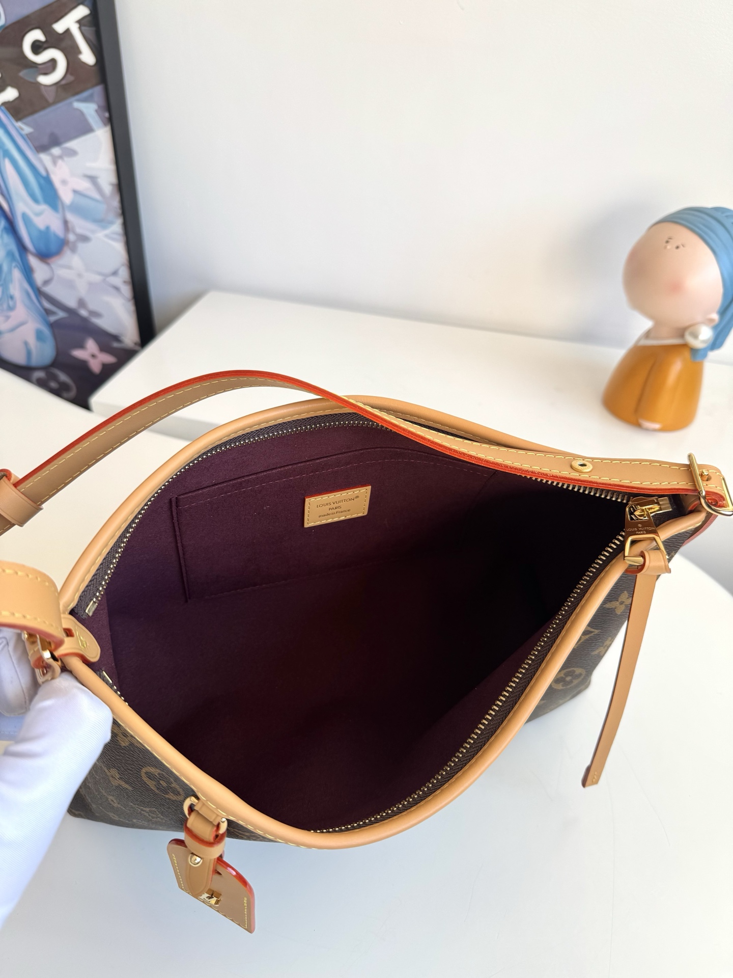 Louis Vuitton Basic Bag Canvas 10cm-m-l-s