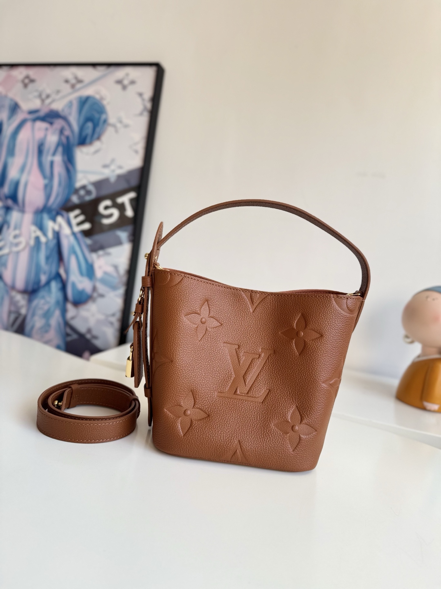 Louis Vuitton Tote Bag Gold 12cm-m-l