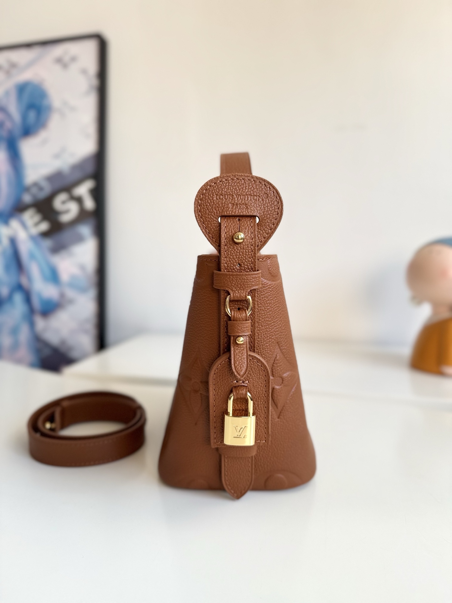 Louis Vuitton Tote Bag Gold 12cm-m-l