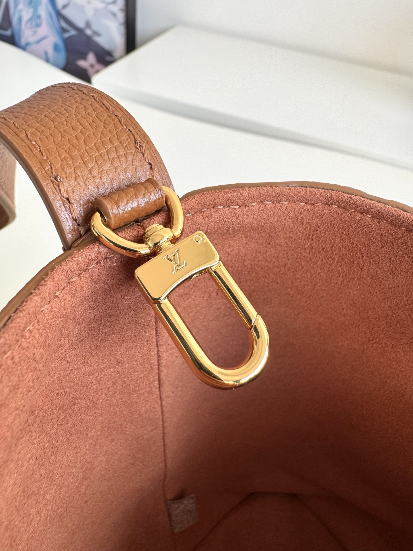 Louis Vuitton Tote Bag Gold 12cm-m-l