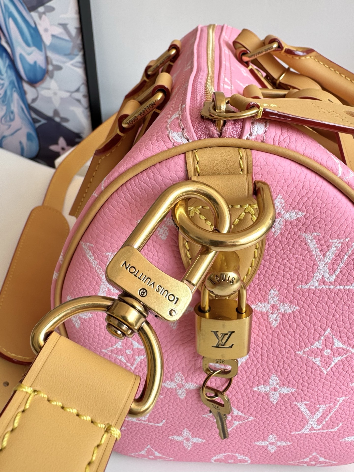 Louis Vuitton Basic Bag Cow Leather 15cm-m-l-s