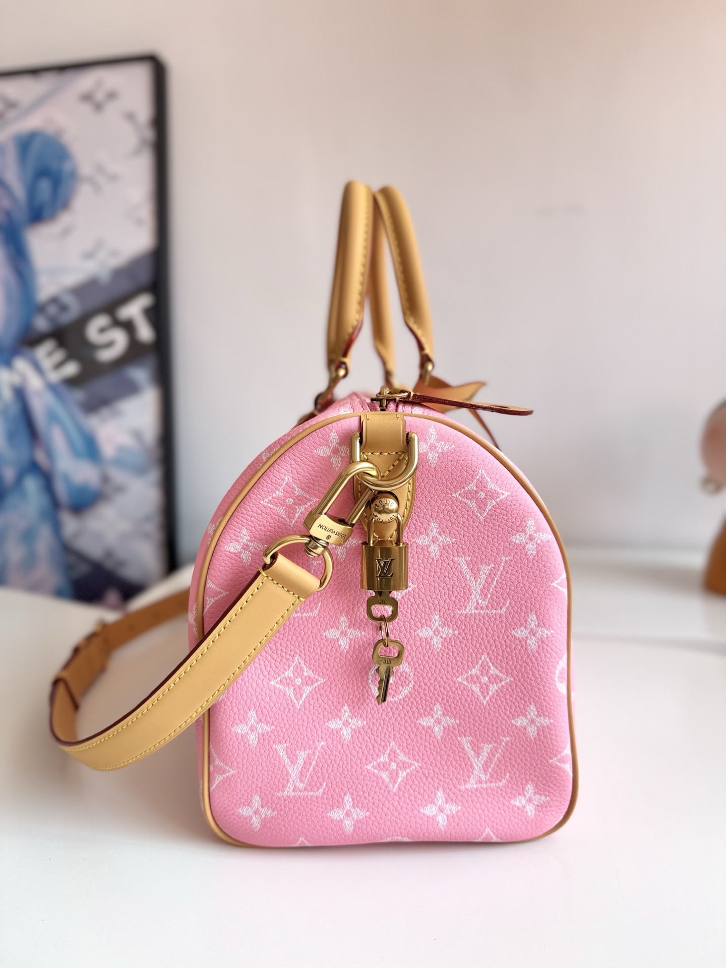 Louis Vuitton Basic Bag Cow Leather 18cm-m-l-s