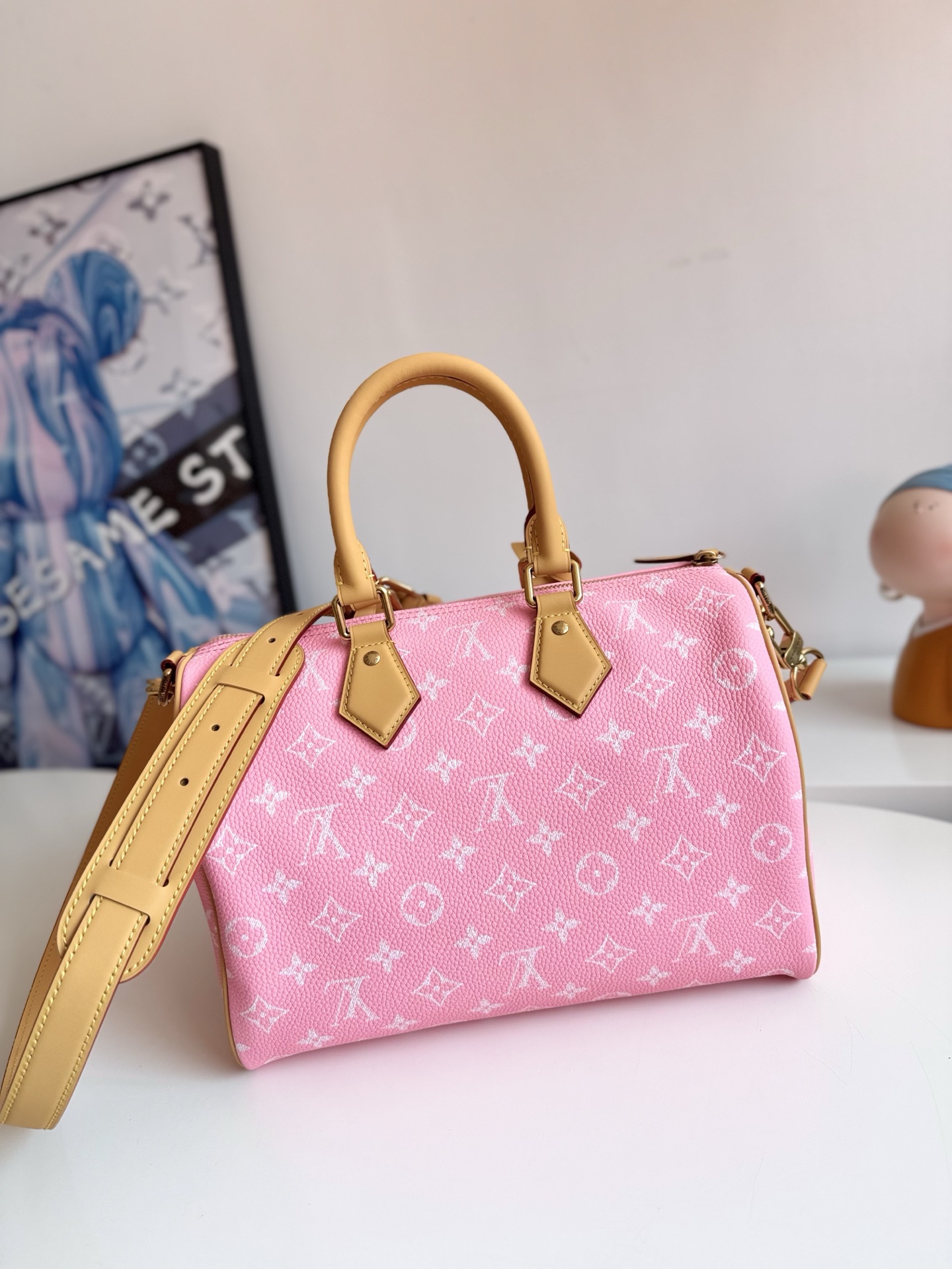 Louis Vuitton Basic Bag Cow Leather 18cm-m-l-s