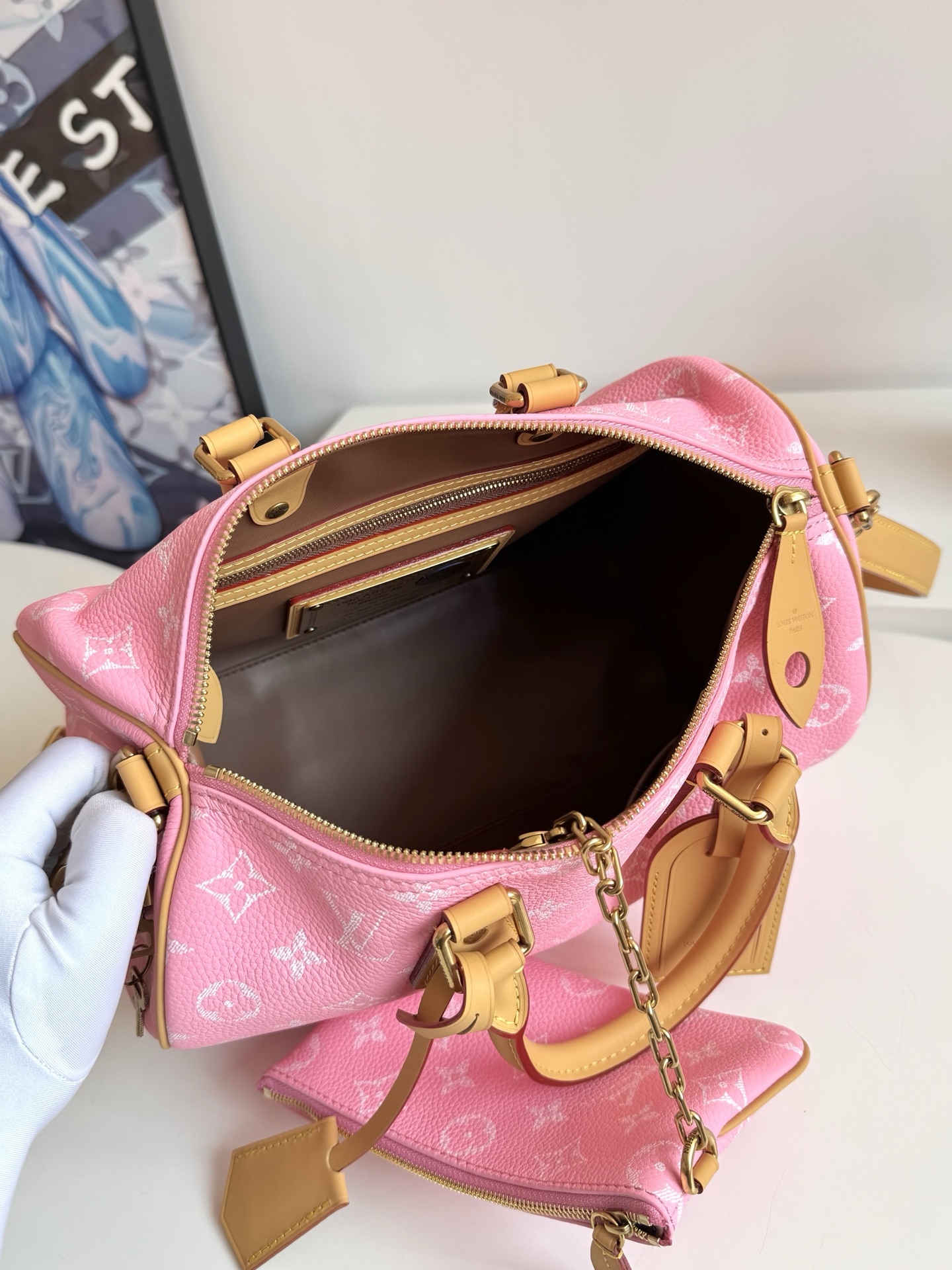 Louis Vuitton Basic Bag Cow Leather 18cm-m-l-s