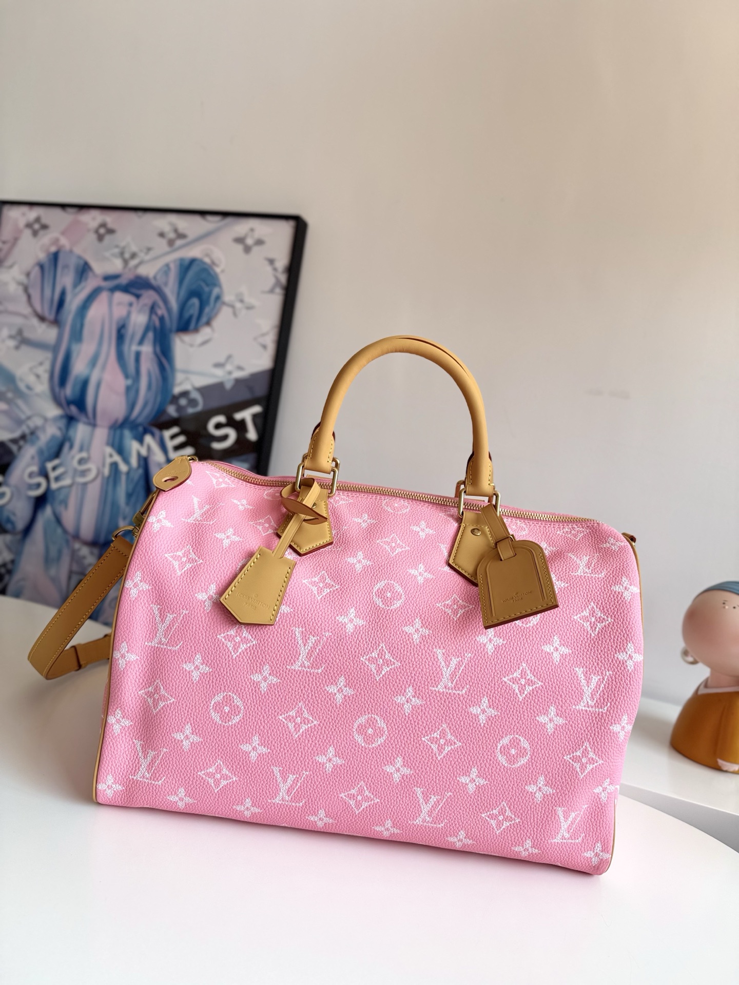 Louis Vuitton Basic Bag Cow Leather 23cm-m-l-s