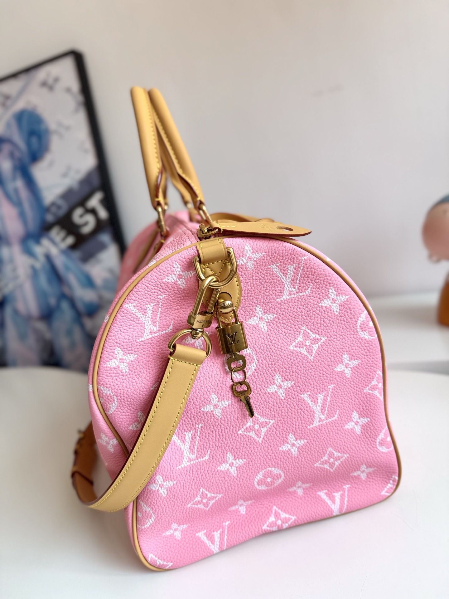 Louis Vuitton Basic Bag Cow Leather 23cm-m-l-s