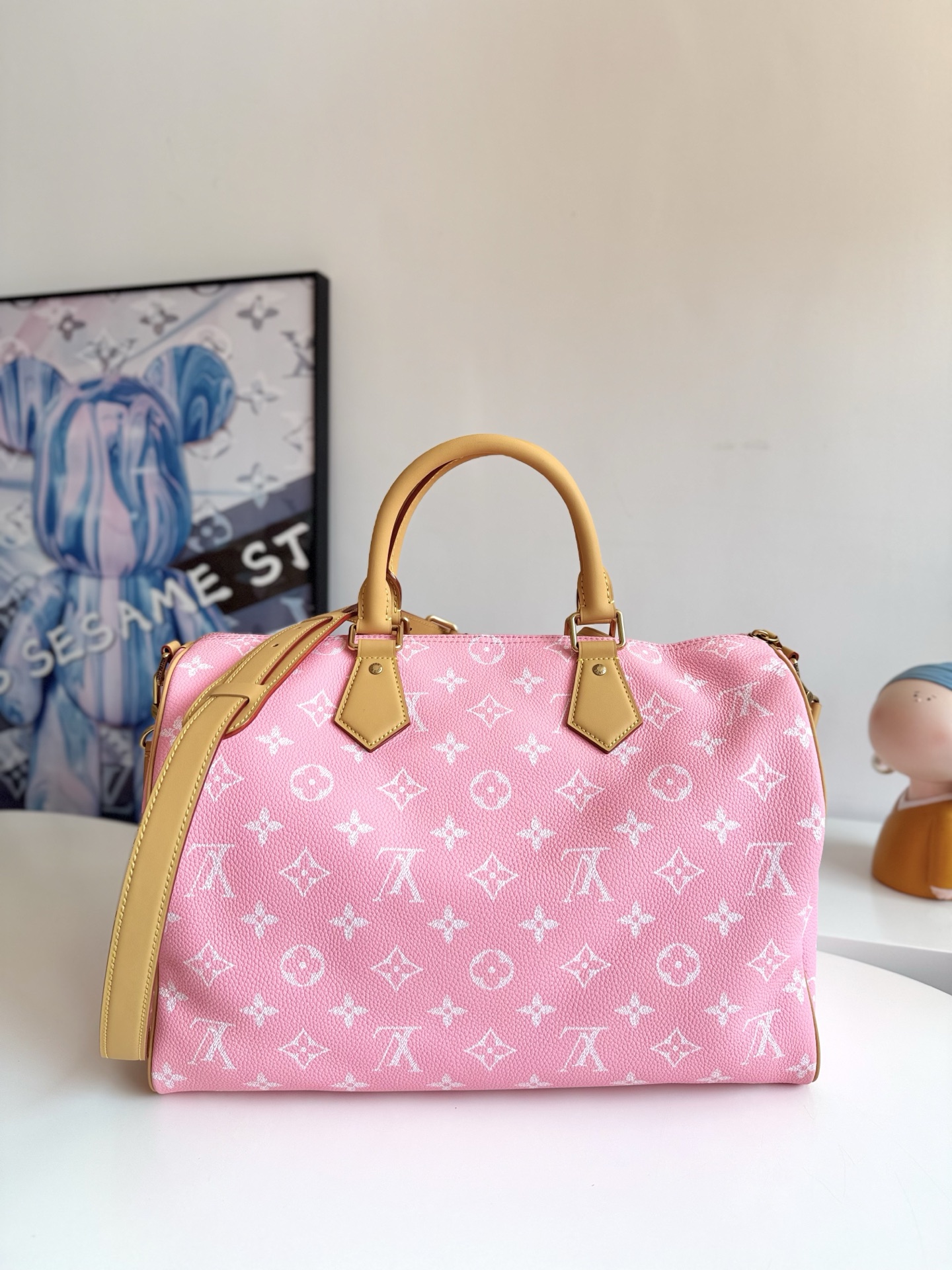 Louis Vuitton Basic Bag Cow Leather 23cm-m-l-s