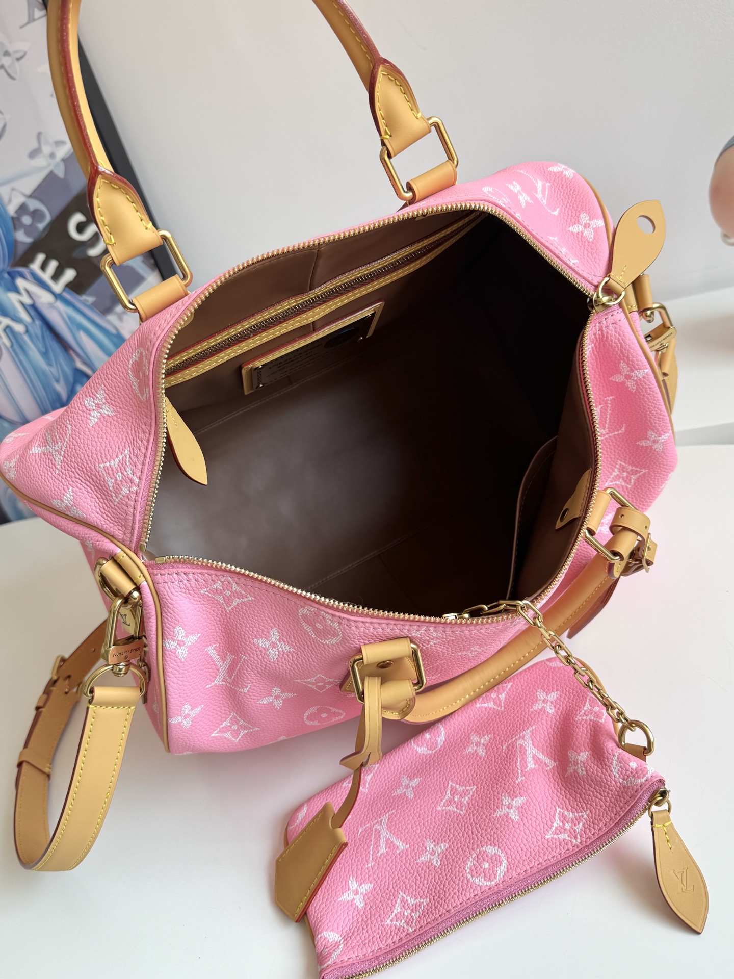 Louis Vuitton Basic Bag Cow Leather 23cm-m-l-s