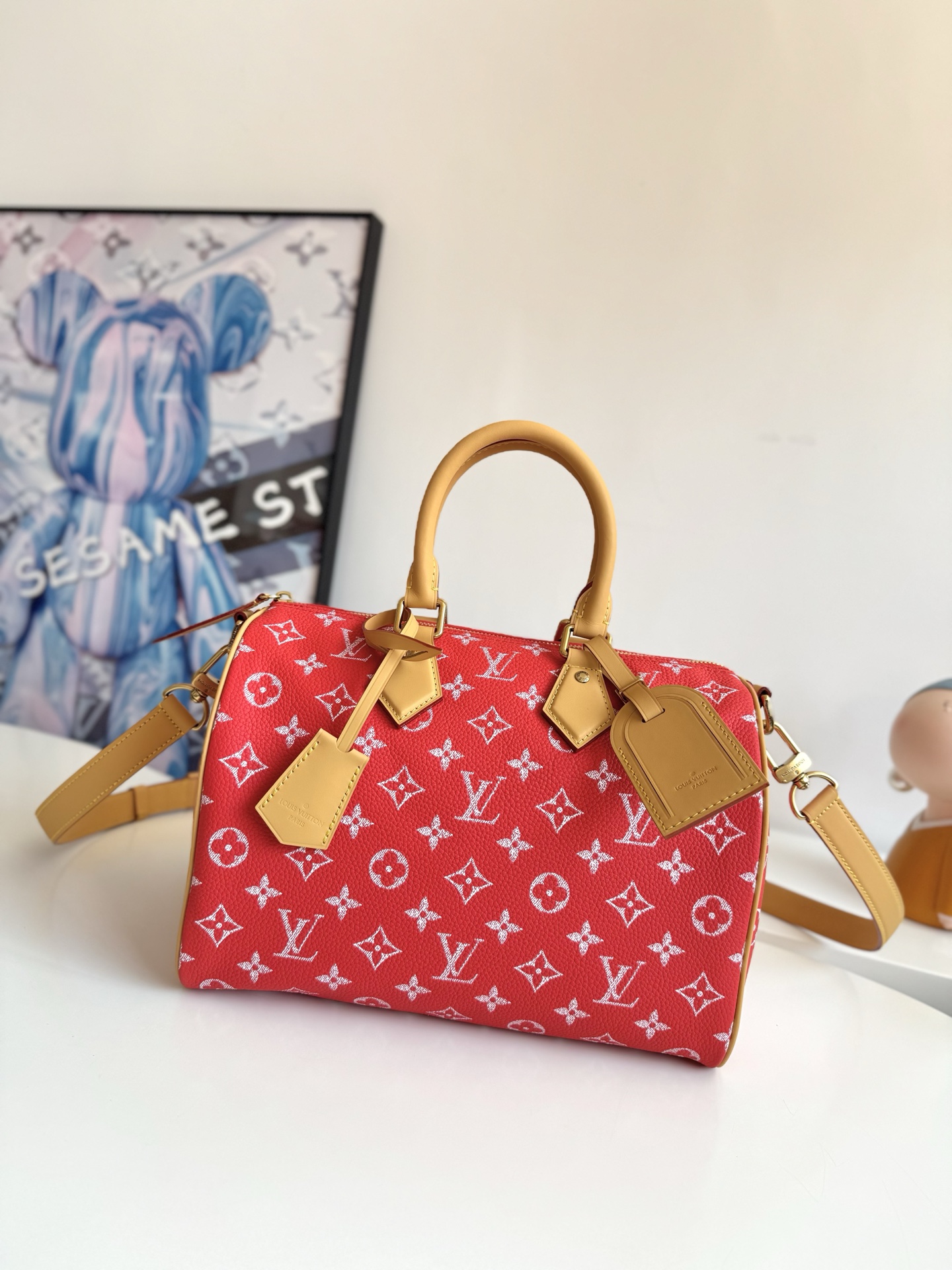 Louis Vuitton Basic Bag Cow Leather 18cm-m-l-s