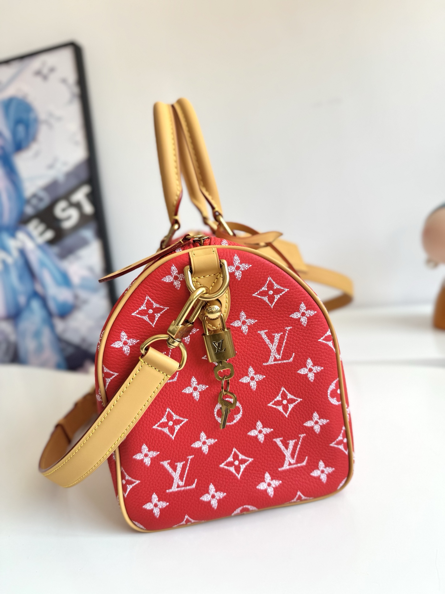 Louis Vuitton Basic Bag Cow Leather 18cm-m-l-s