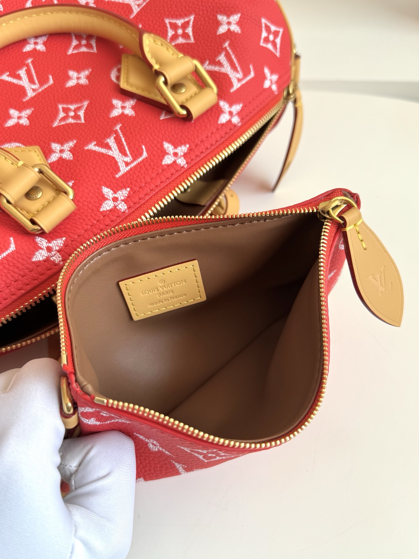 Louis Vuitton Basic Bag Cow Leather 18cm-m-l-s