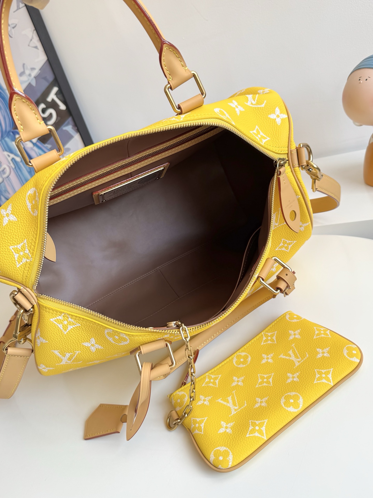 Louis Vuitton Basic Bag Cow Leather 23cm-m-l-s