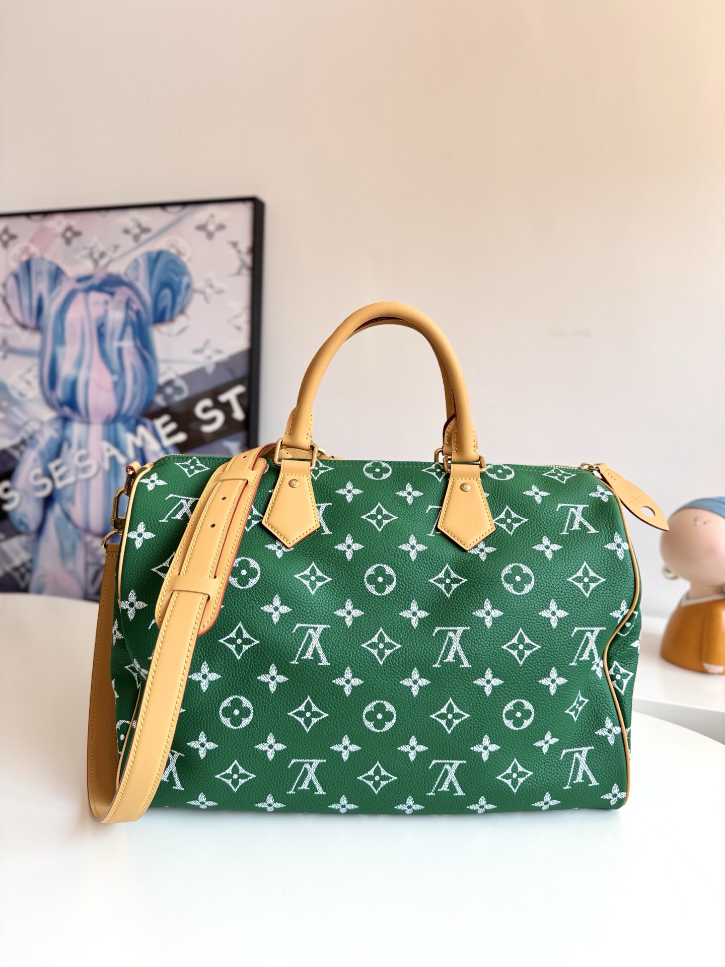 Louis Vuitton Basic Bag Cow Leather 23cm-m-l-s