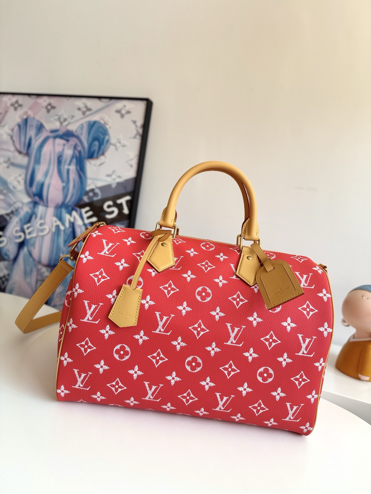 Louis Vuitton Basic Bag Cow Leather 23cm-m-l-s