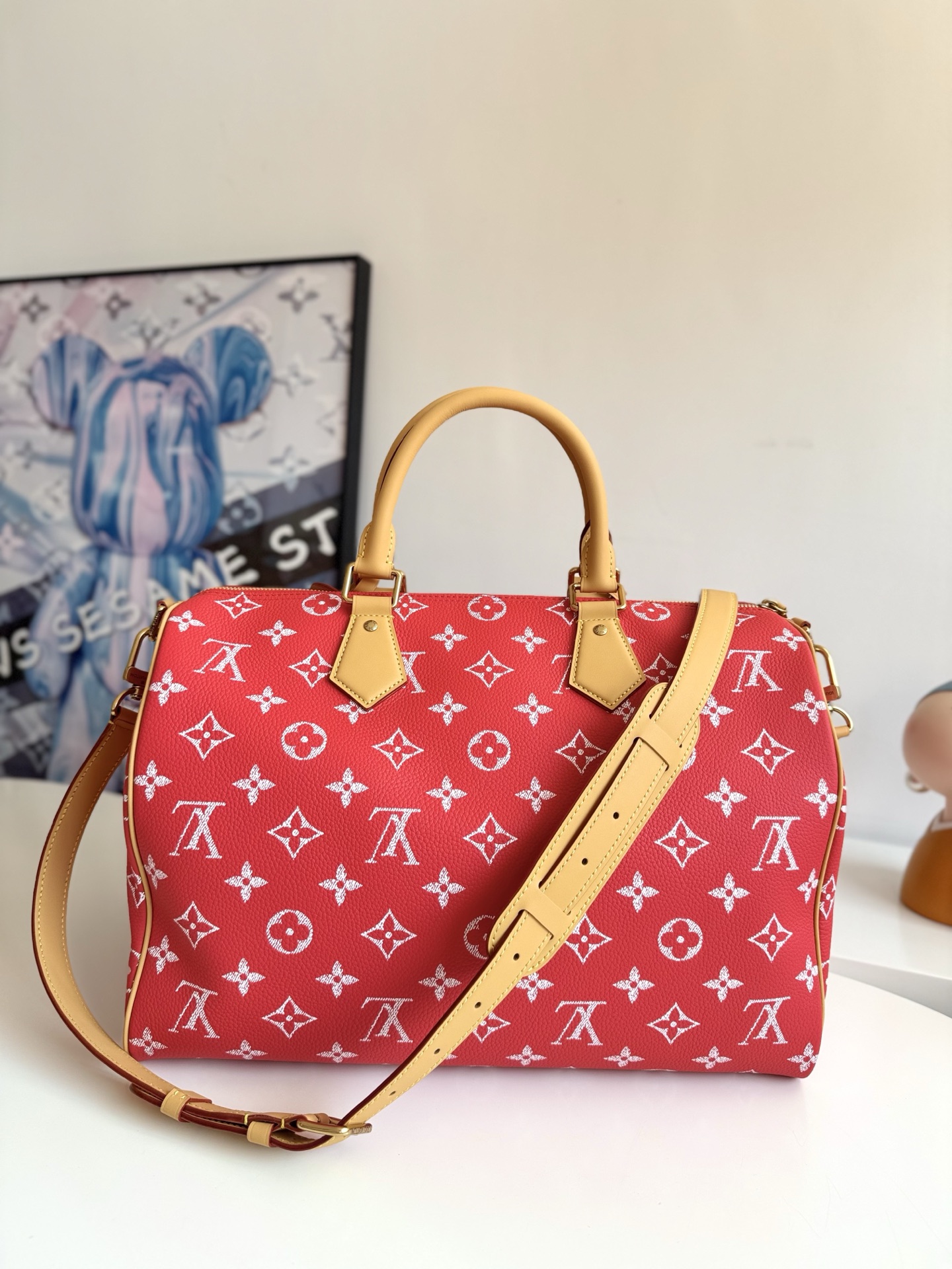 Louis Vuitton Basic Bag Cow Leather 23cm-m-l-s