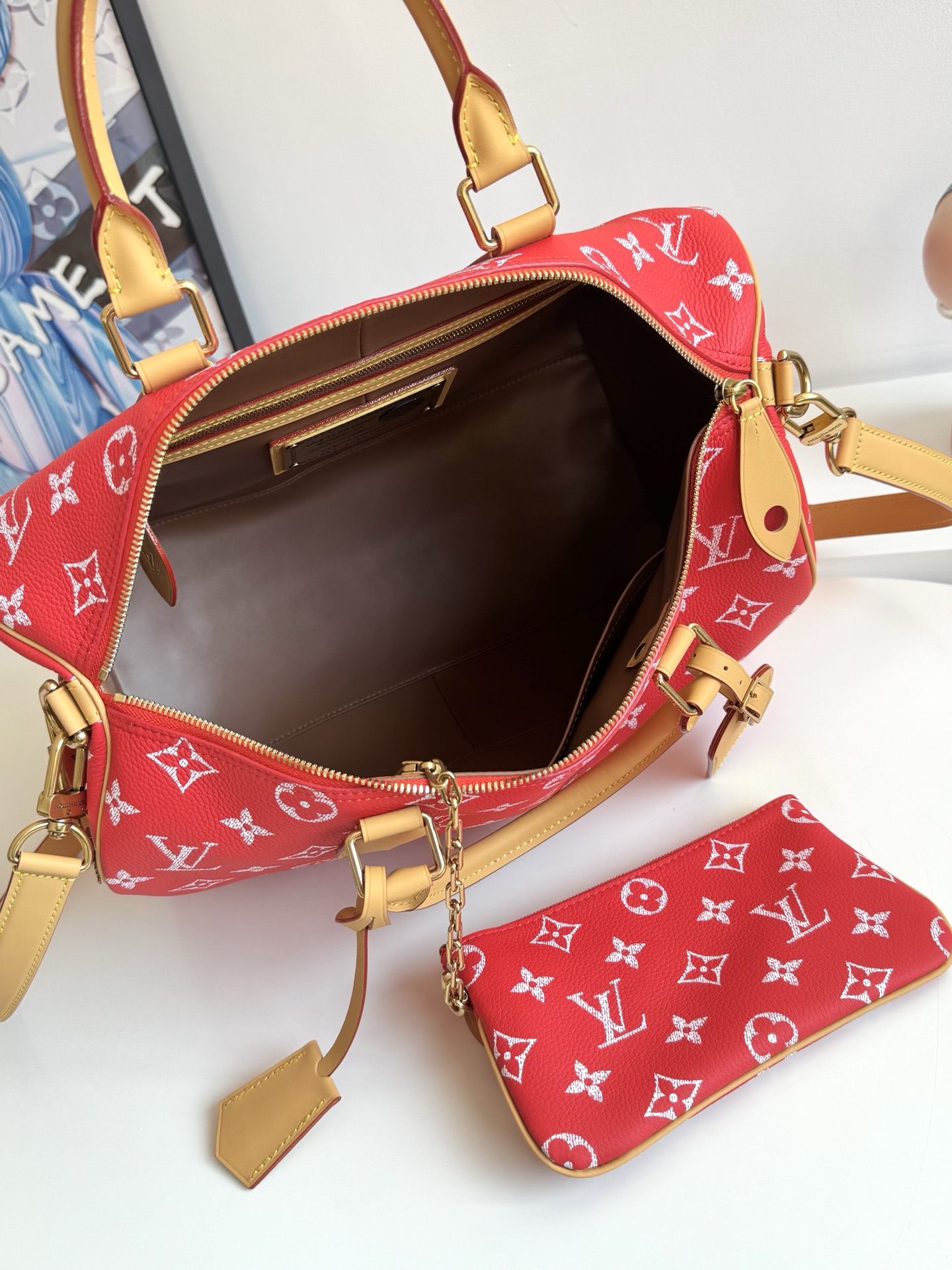 Louis Vuitton Basic Bag Cow Leather 23cm-m-l-s