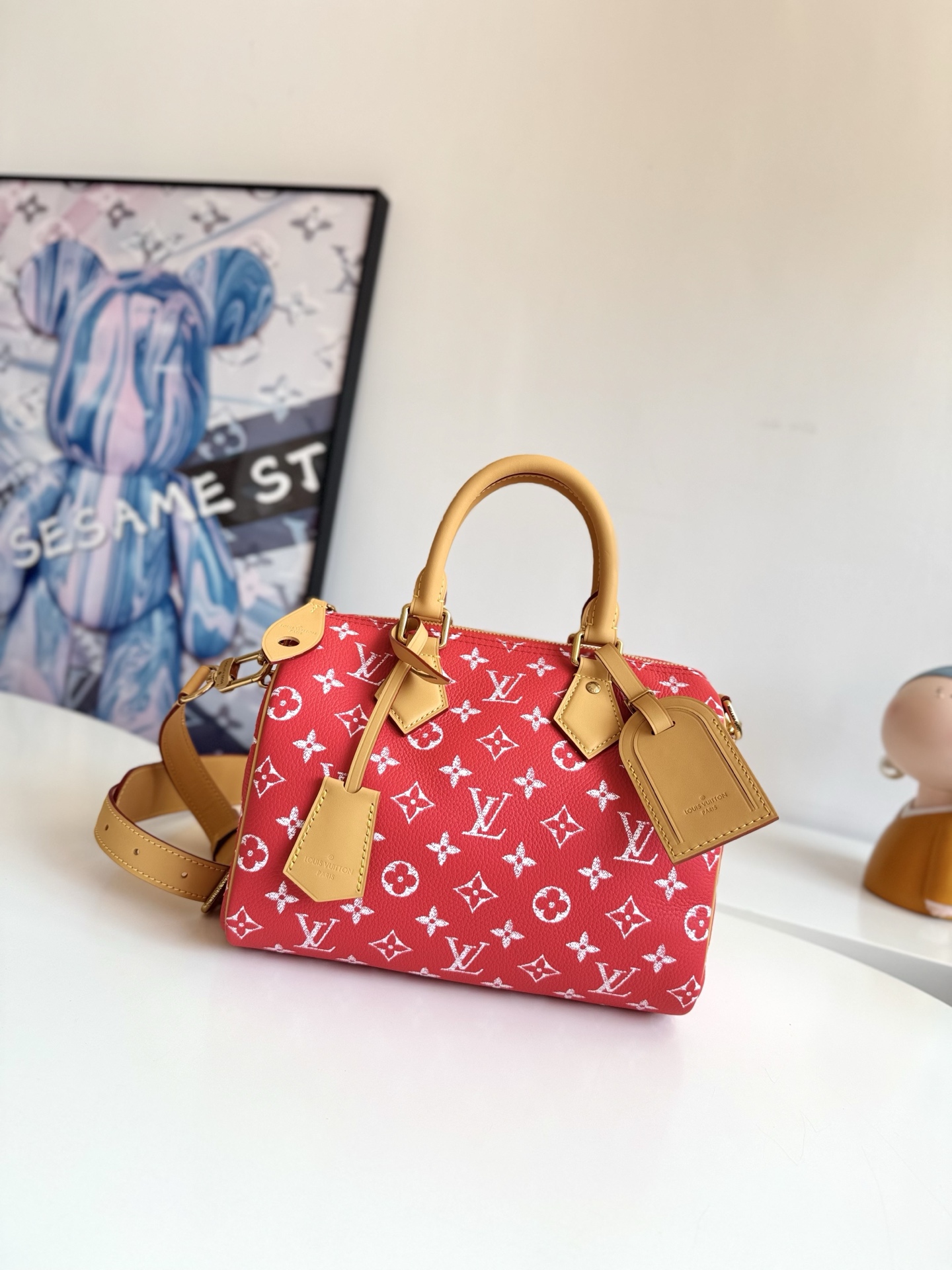 Louis Vuitton Basic Bag Cow Leather 15cm-m-l-s