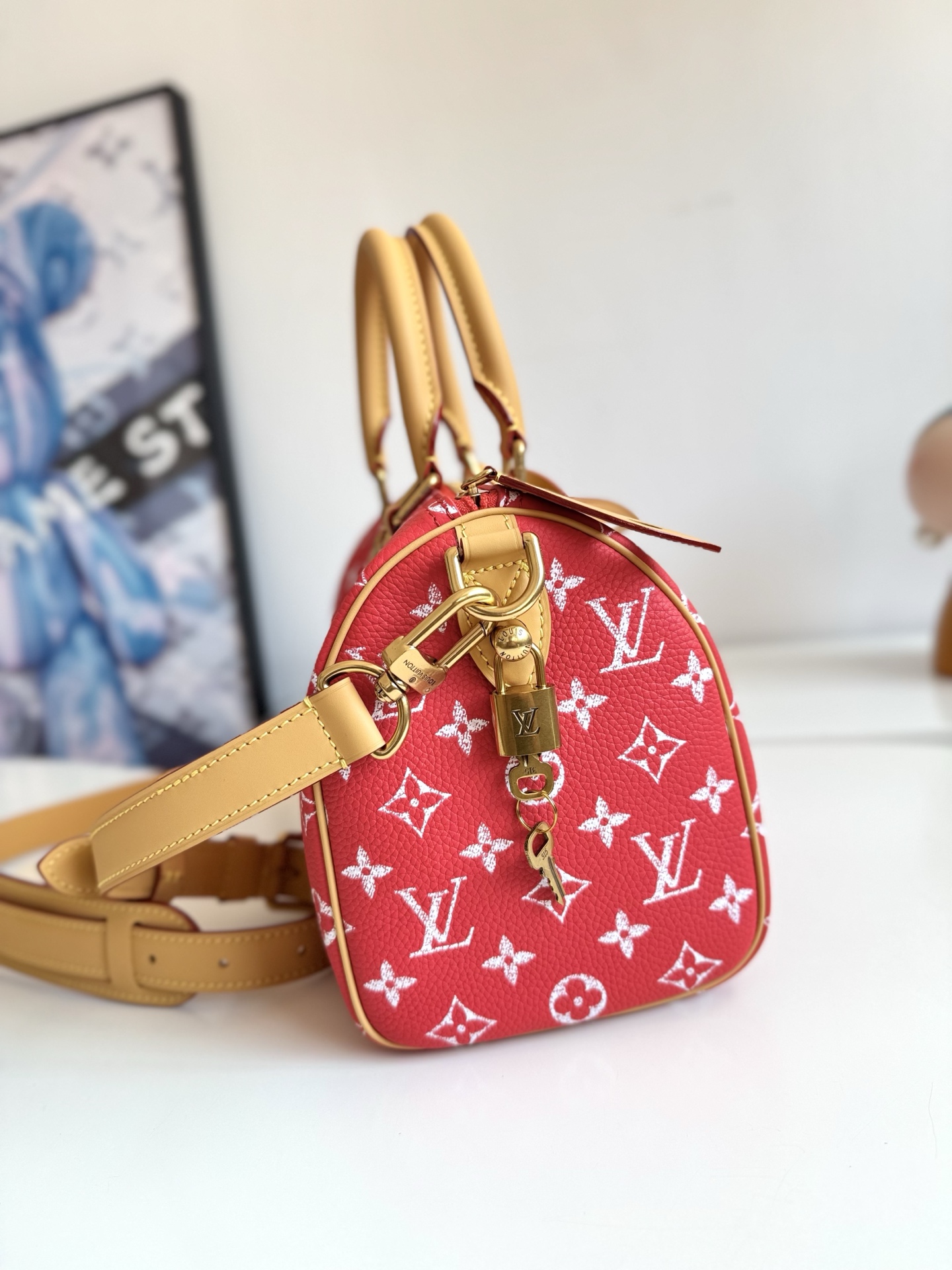 Louis Vuitton Basic Bag Cow Leather 15cm-m-l-s