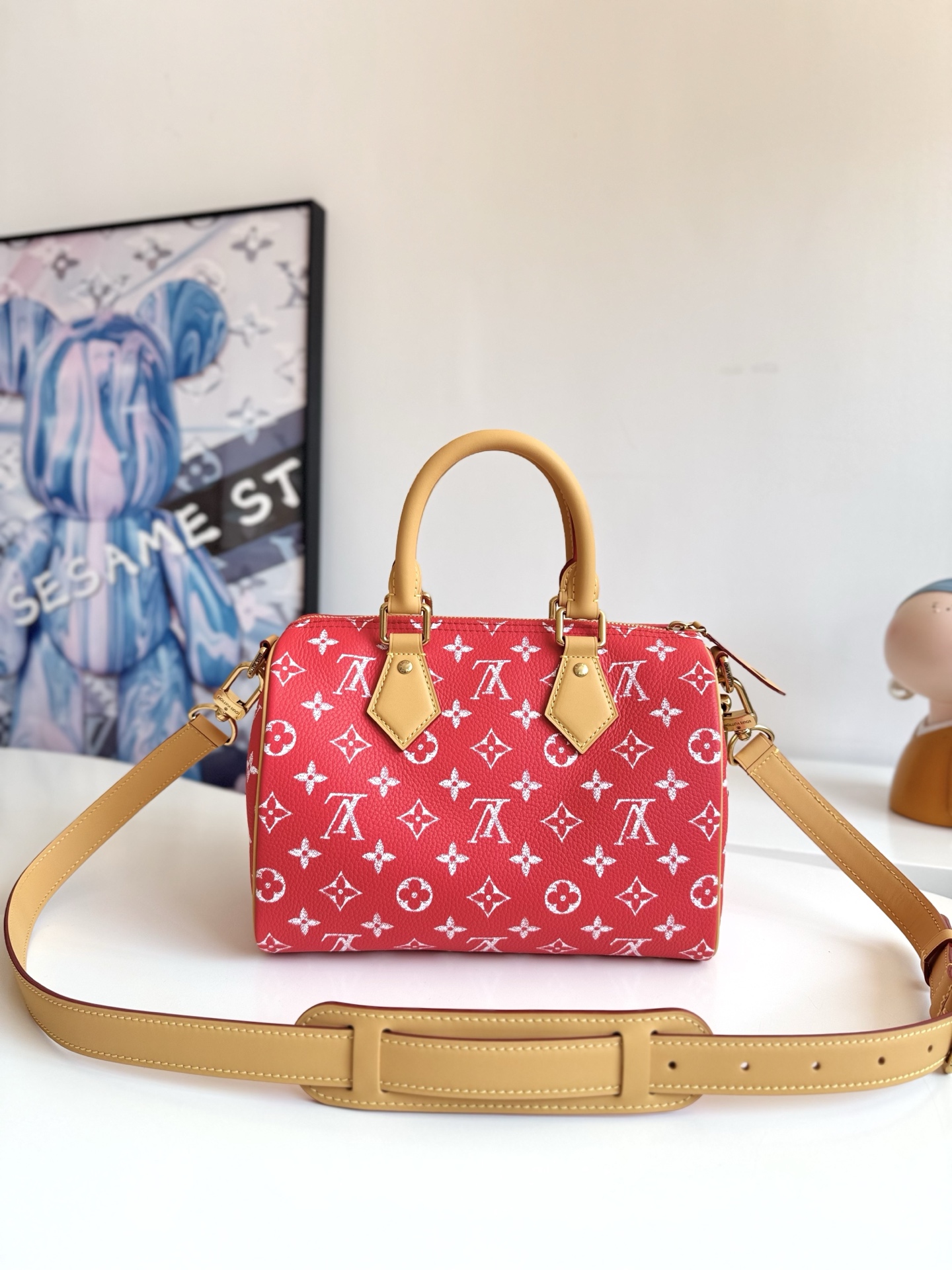 Louis Vuitton Basic Bag Cow Leather 15cm-m-l-s
