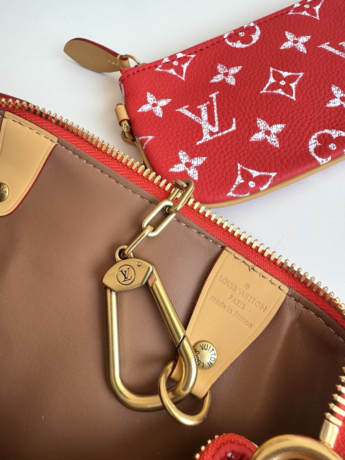 Louis Vuitton Basic Bag Cow Leather 15cm-m-l-s