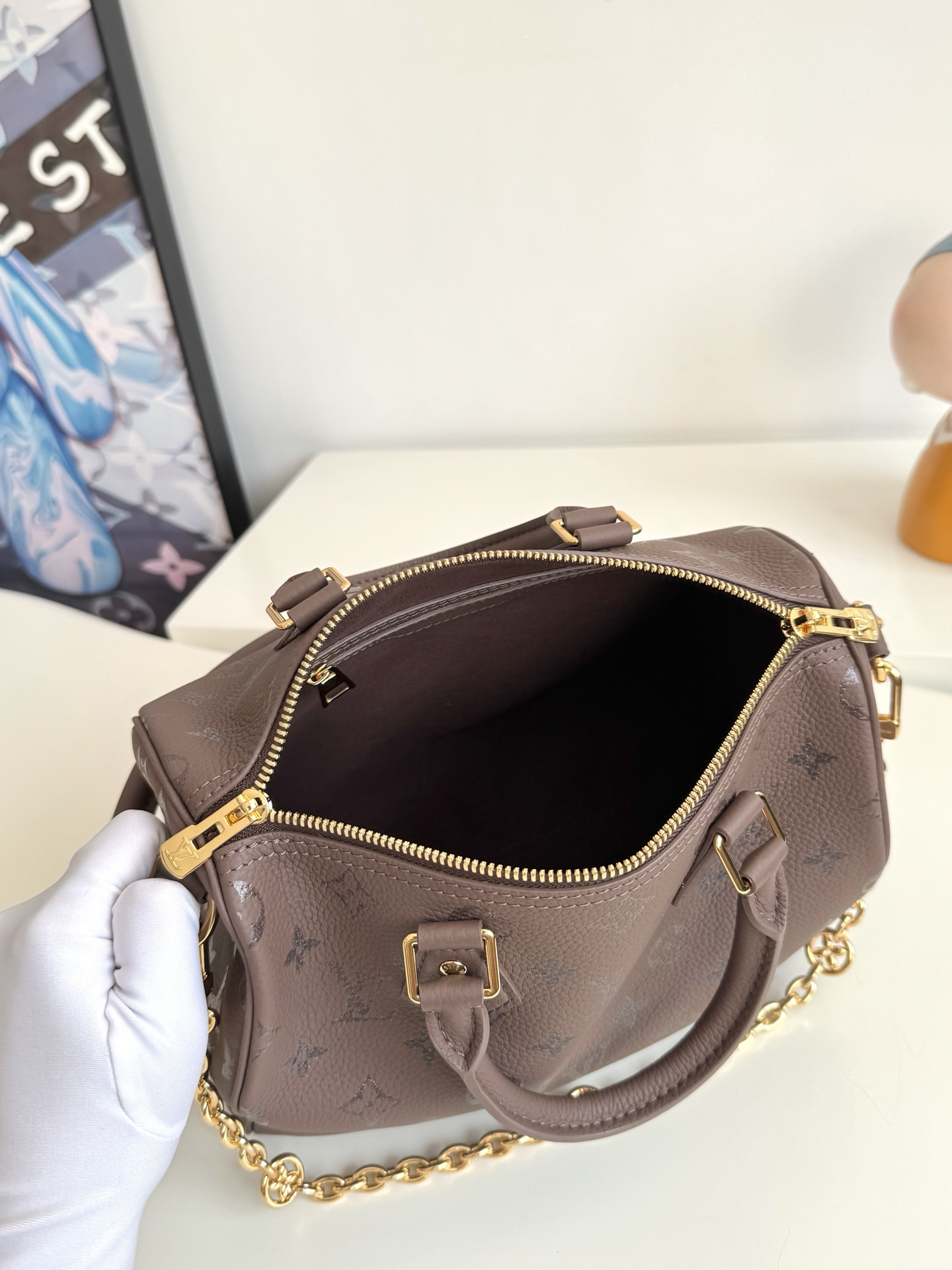 Louis Vuitton Basic Bag Cow Leather 13cm-m-l-s