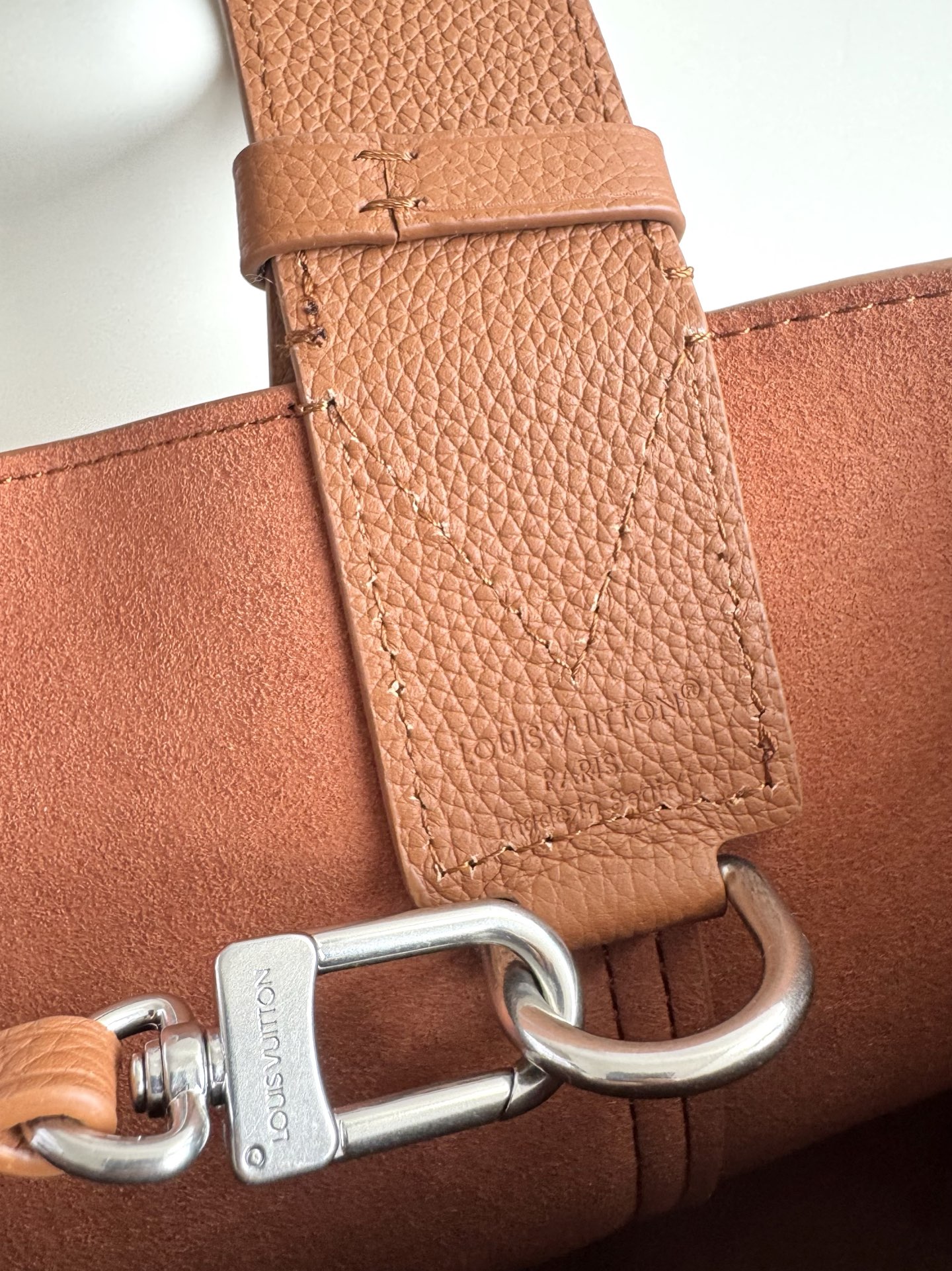 Louis Vuitton Basic Bag Cow Leather M-l-s