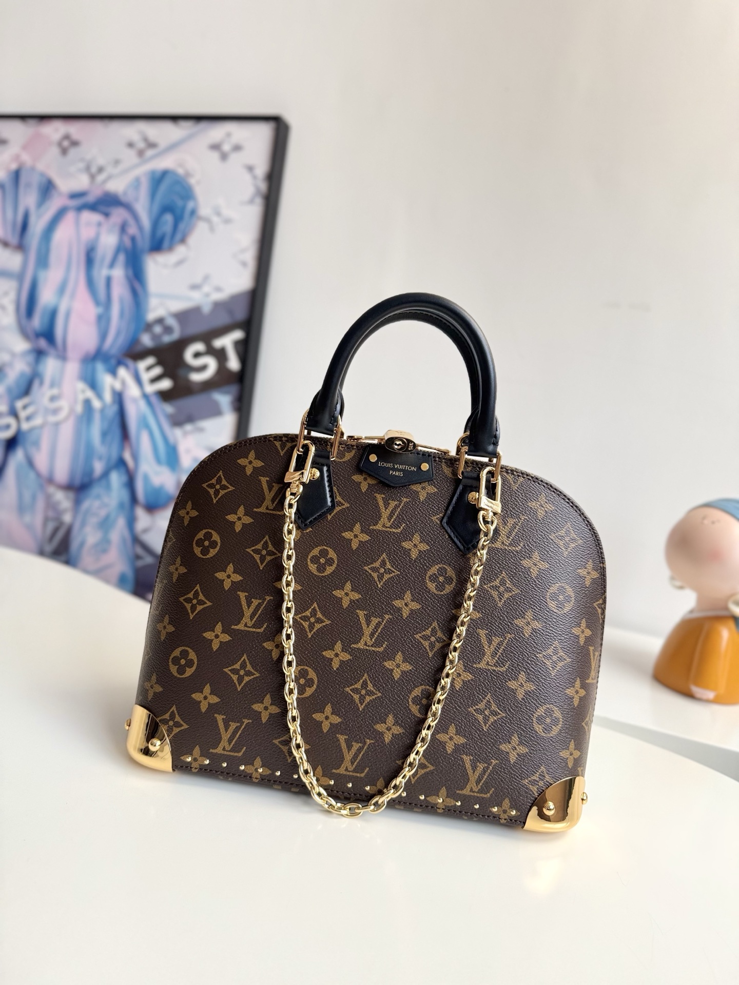 Louis Vuitton Basic Bag Cow Leather 16cm-m-l