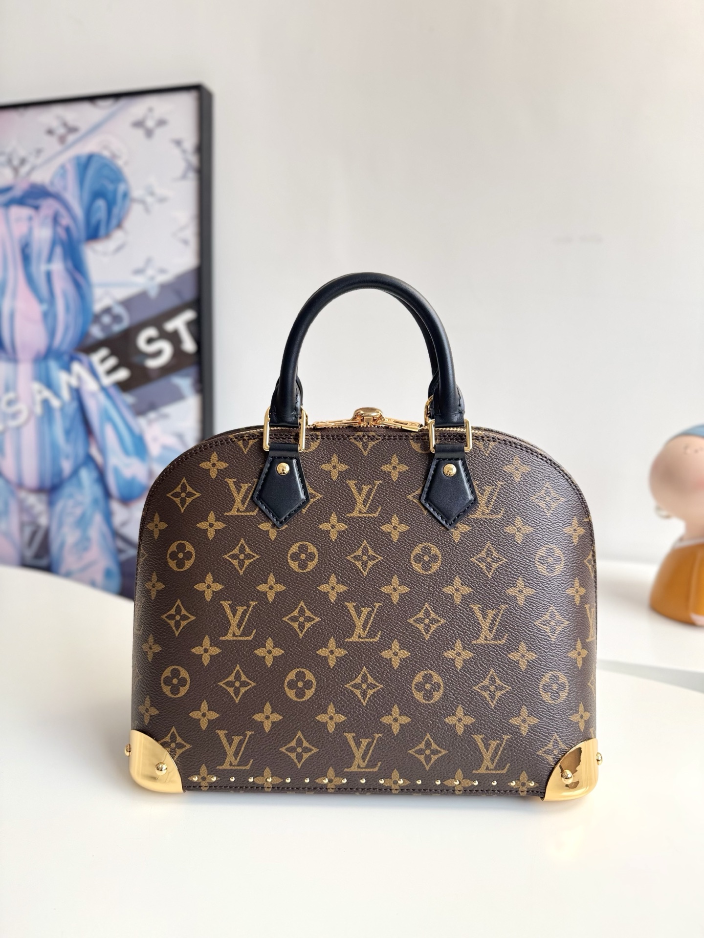 Louis Vuitton Basic Bag Cow Leather 16cm-m-l