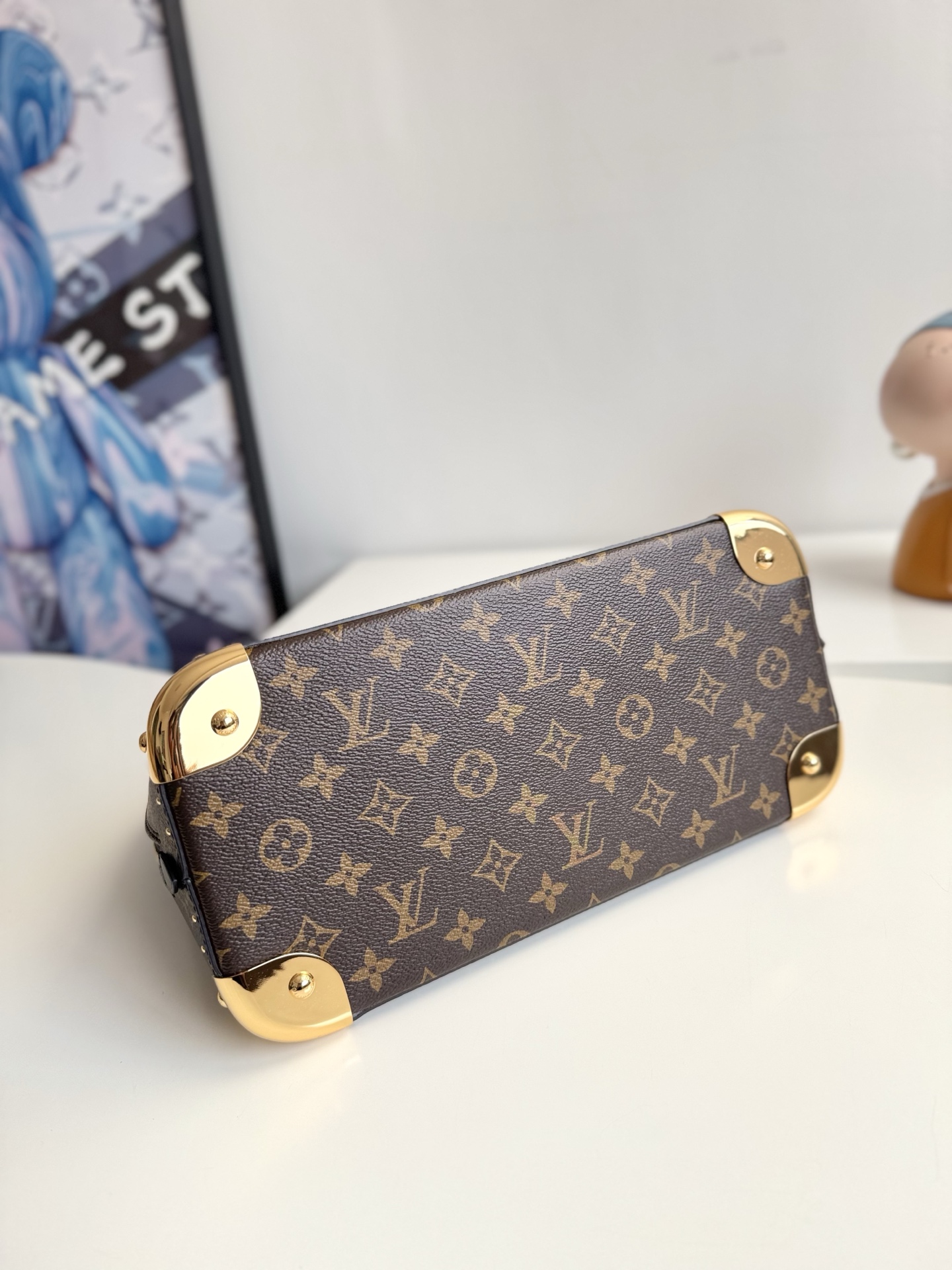 Louis Vuitton Basic Bag Cow Leather 16cm-m-l