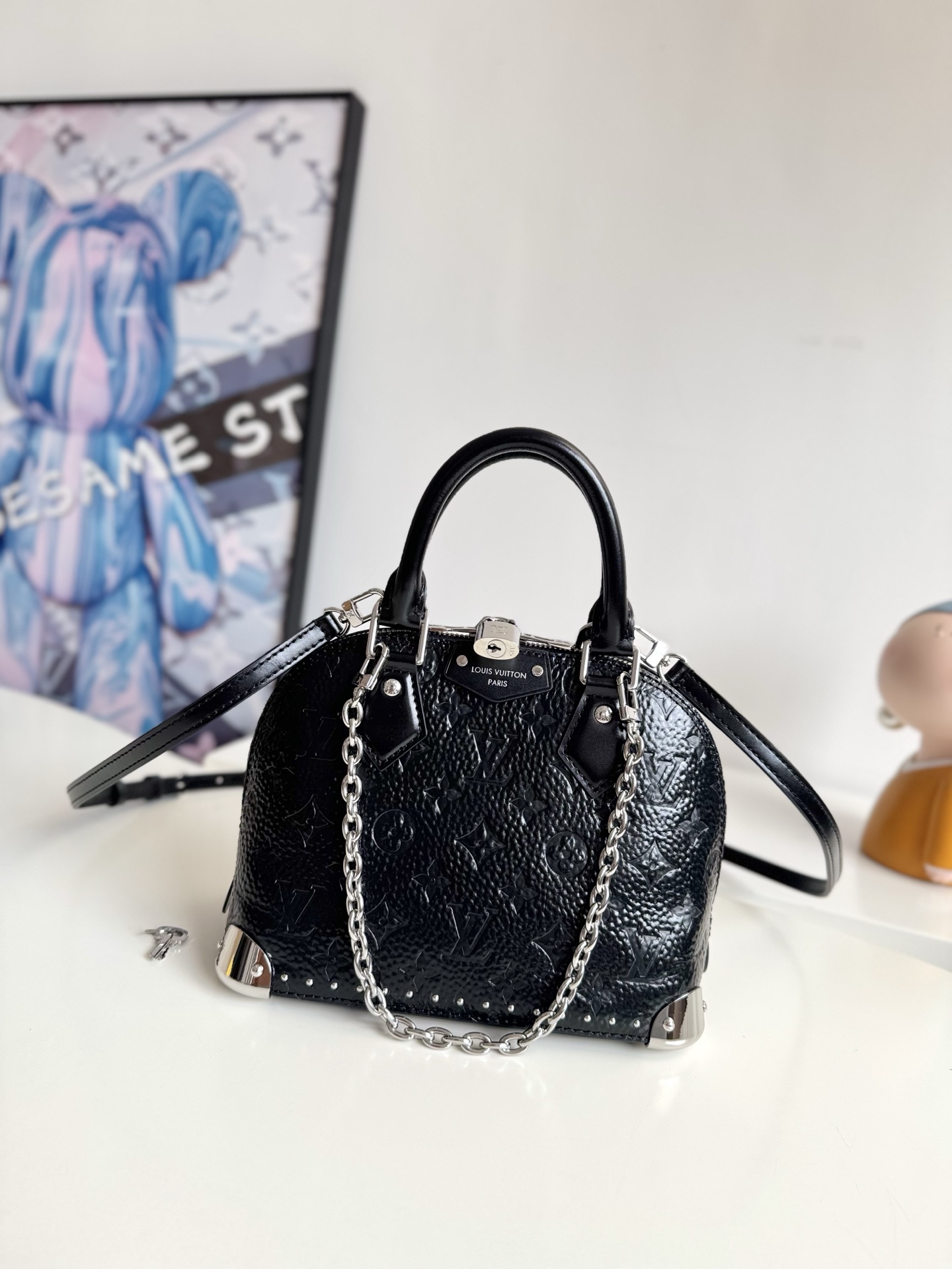 Louis Vuitton Basic Bag Cow Leather 11cm-m-l-s