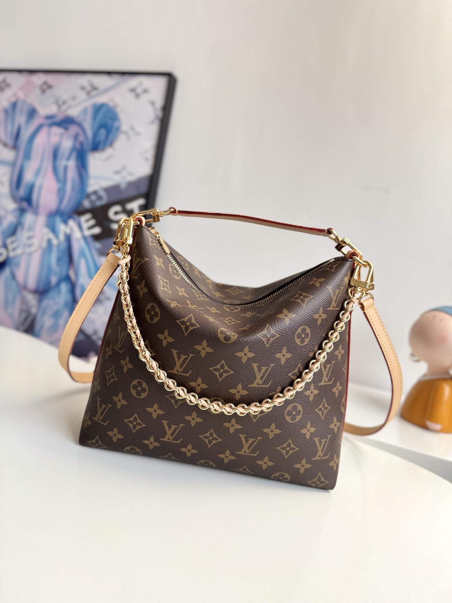 Louis Vuitton Basic Bag Cow Leather 10cm-m-l-s