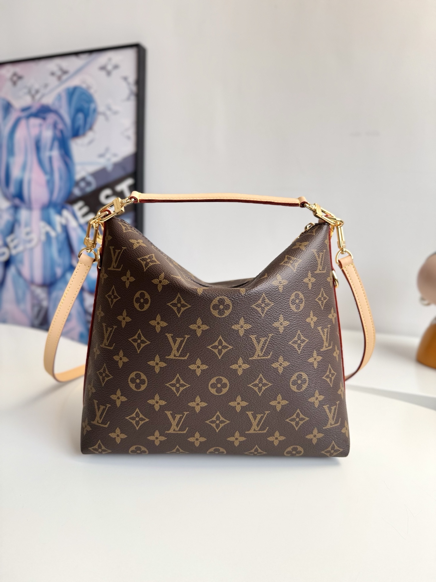 Louis Vuitton Basic Bag Cow Leather 10cm-m-l-s