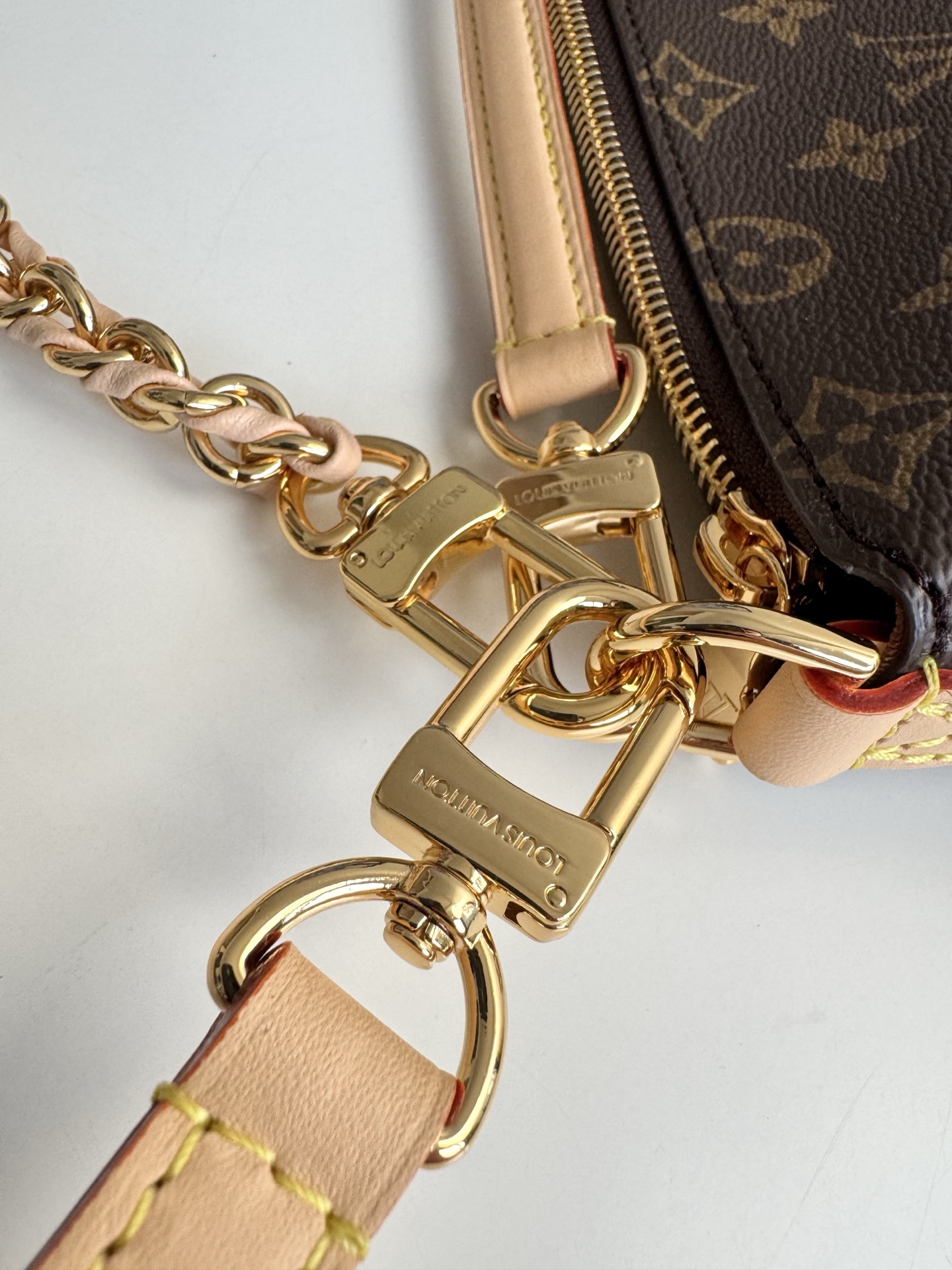 Louis Vuitton Basic Bag Cow Leather 10cm-m-l-s