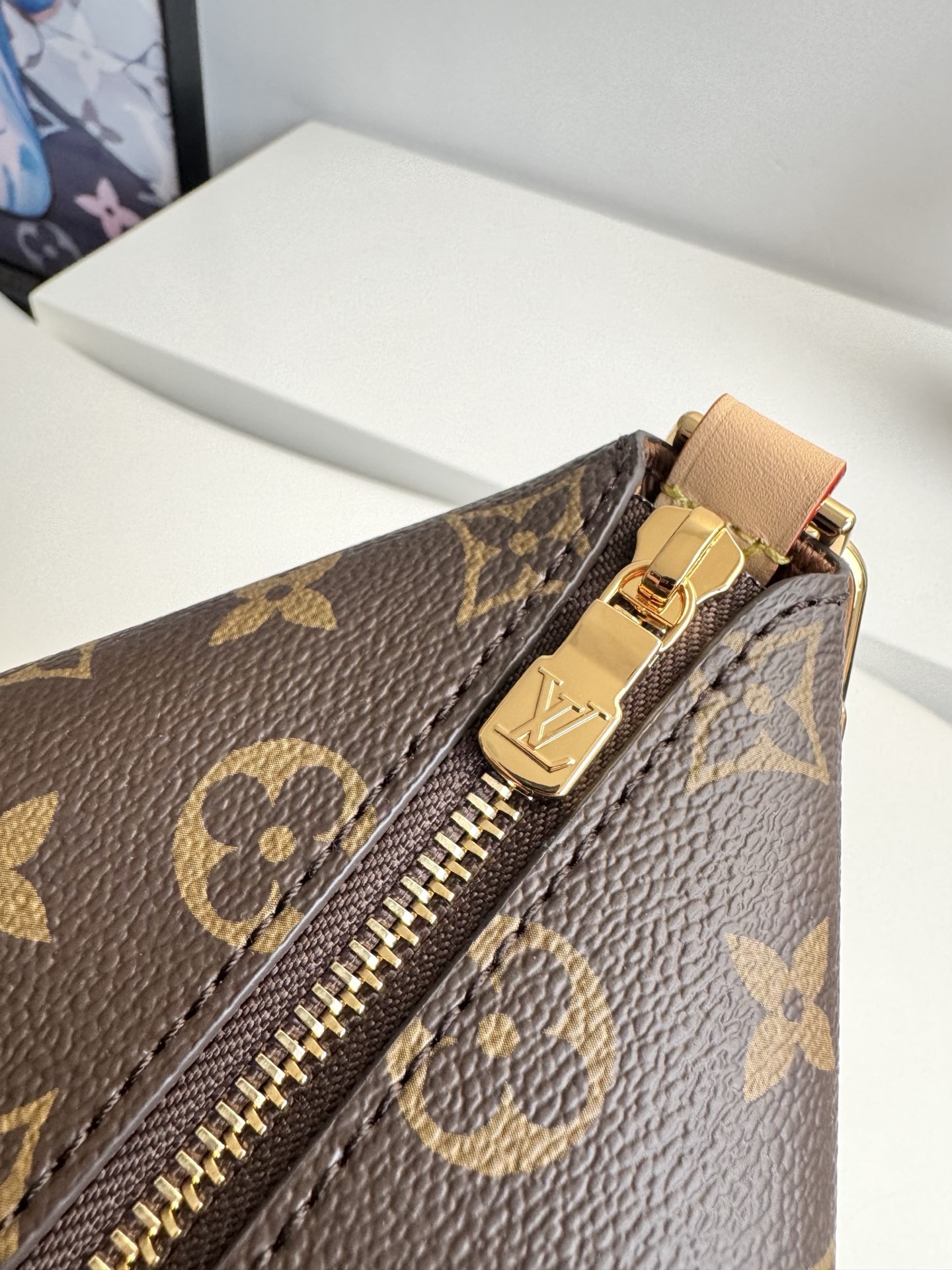 Louis Vuitton Basic Bag Cow Leather 10cm-m-l-s