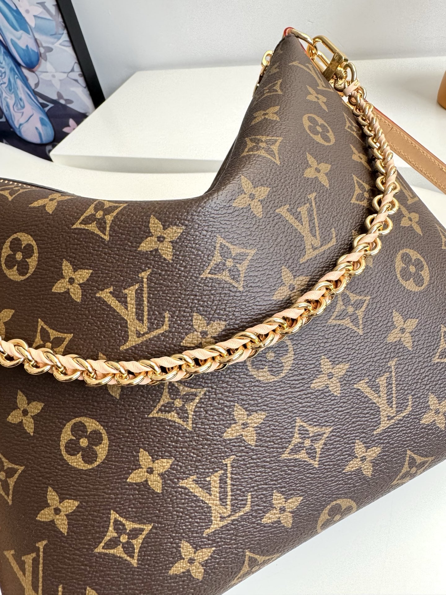 Louis Vuitton Basic Bag Cow Leather 10cm-m-l-s
