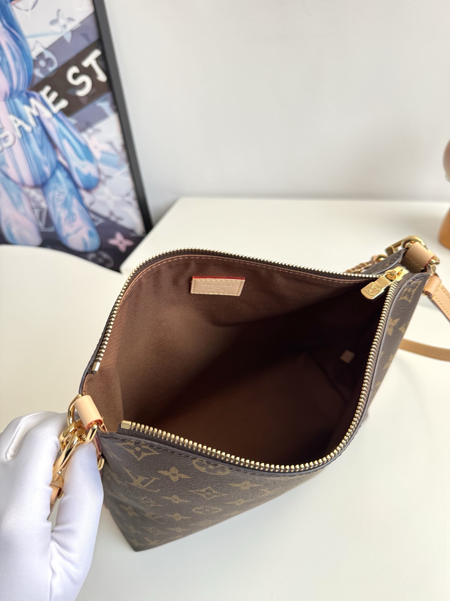 Louis Vuitton Basic Bag Cow Leather 10cm-m-l-s