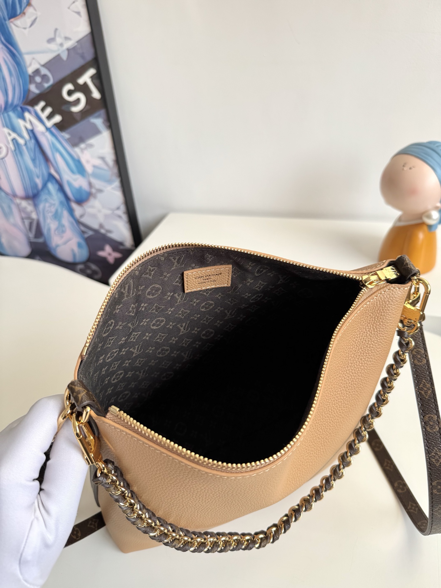 Louis Vuitton Basic Bag Canvas 10cm-m-l-s