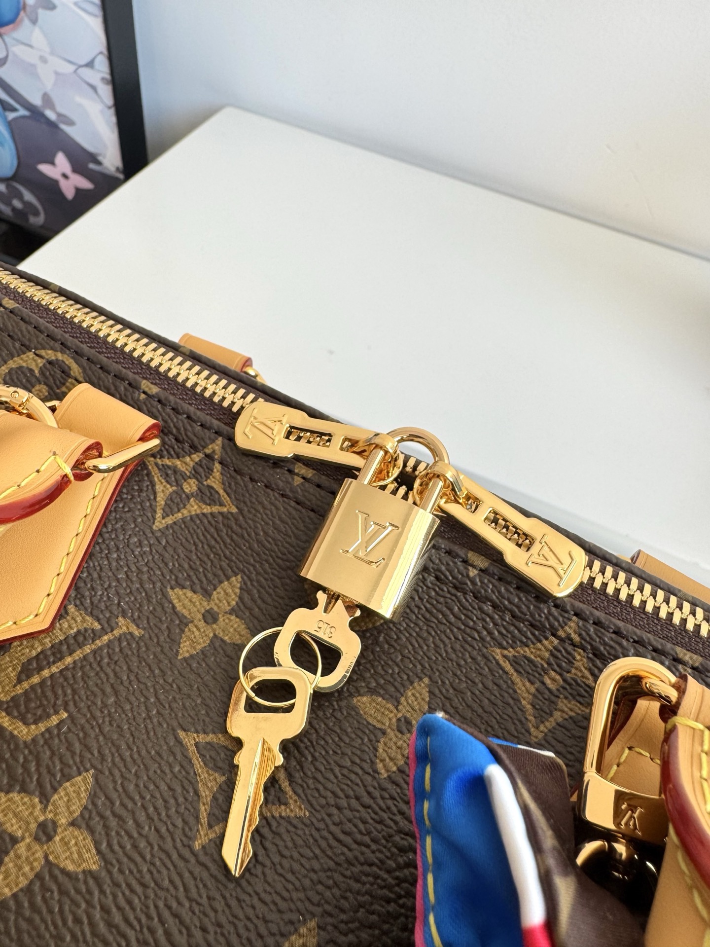 Louis Vuitton Basic Bag Canvas 17cm-m-l-s