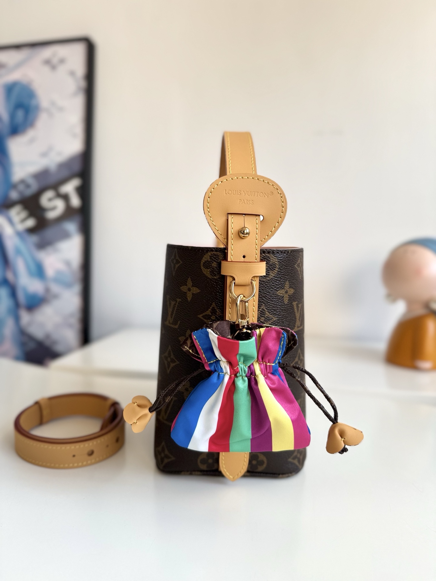 Louis Vuitton Basic Bag Canvas 12cm-m-l