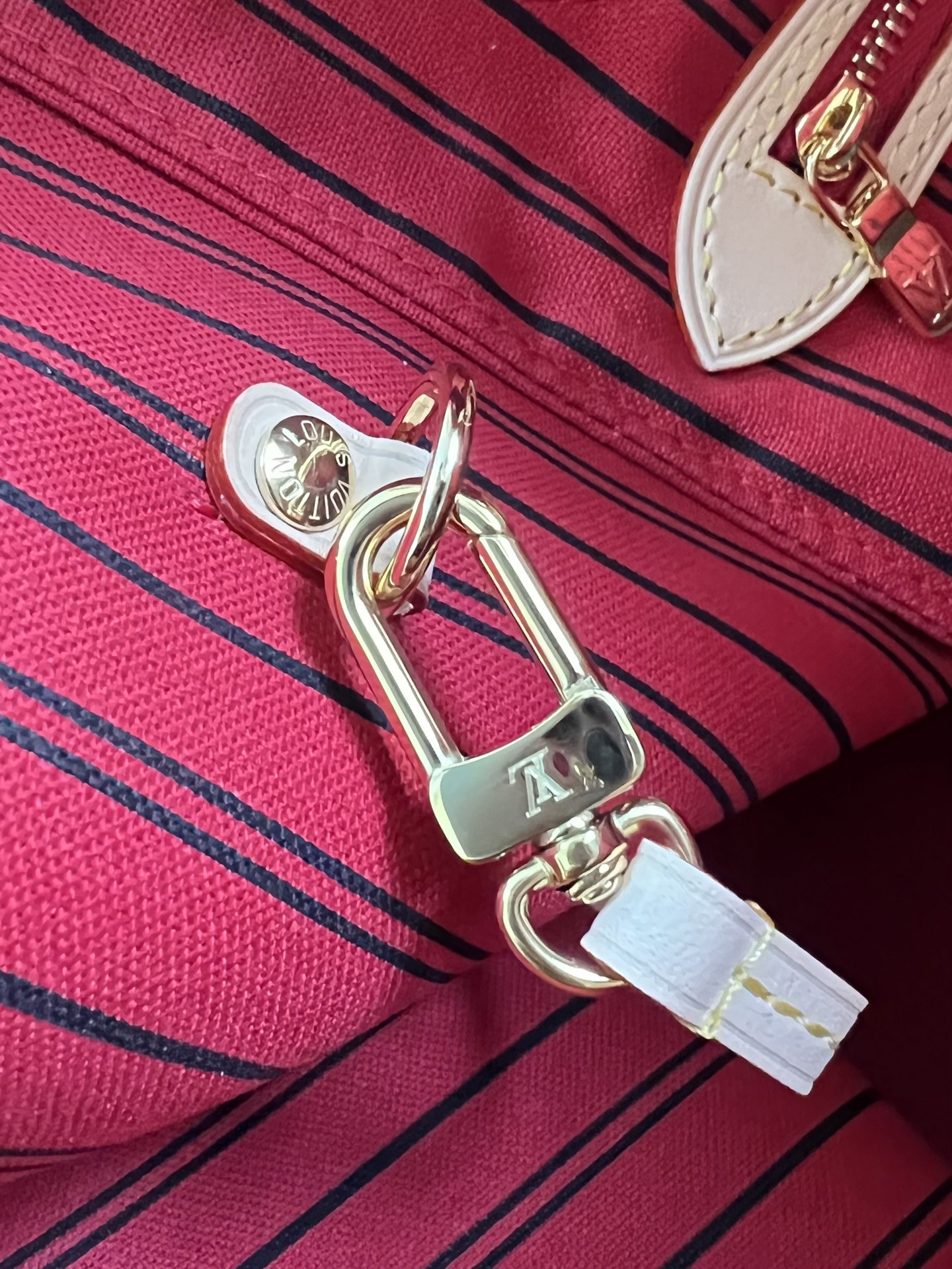 Louis Vuitton Tote Bag Cow Leather M-l