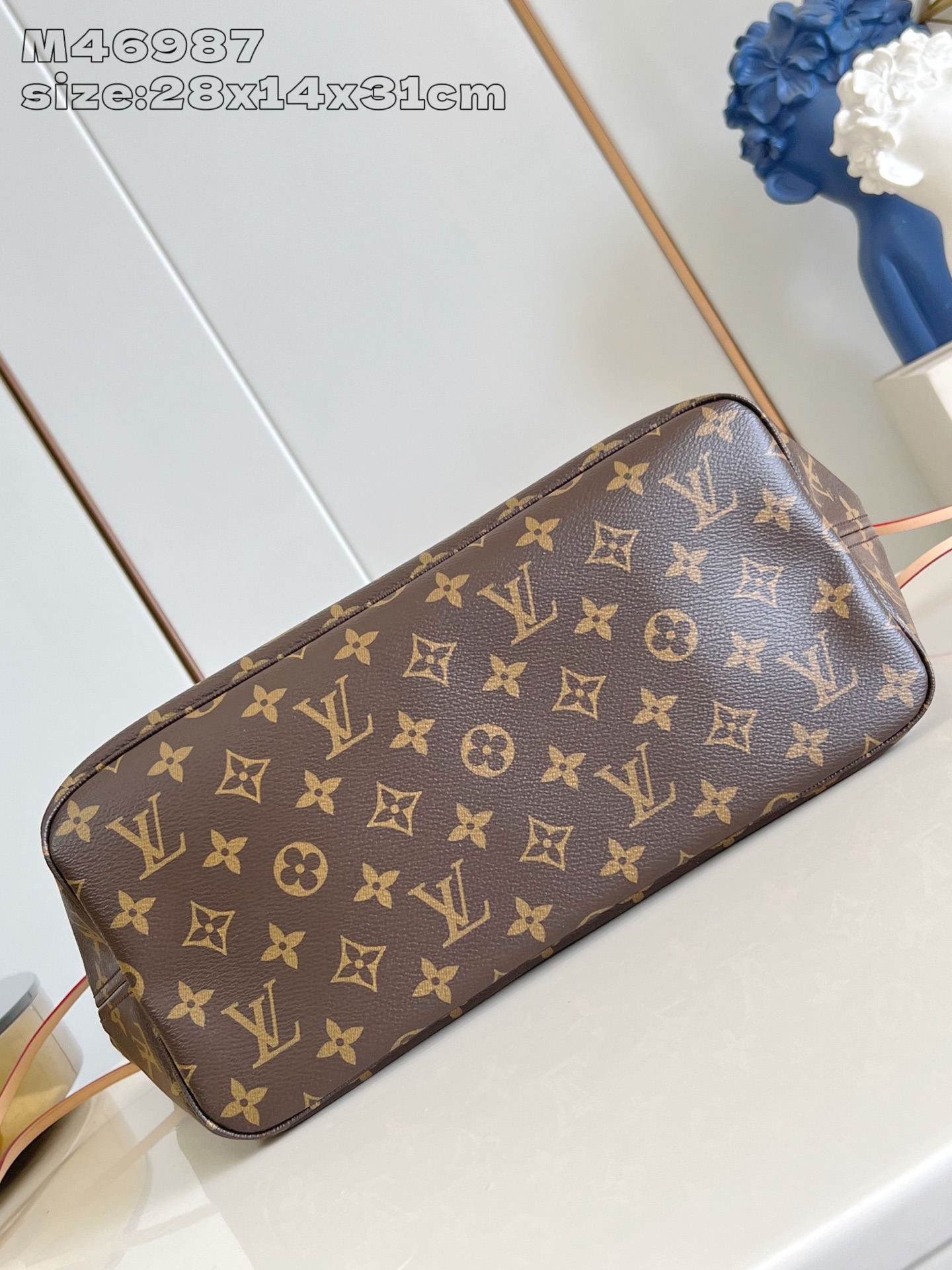 Louis Vuitton Tote Bag Cow Leather M-l