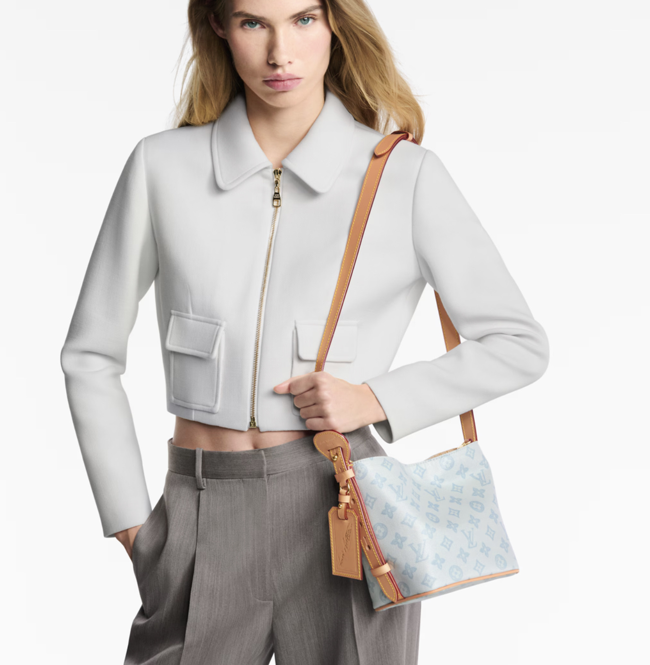 Louis Vuitton Basic Bag Blue M-l