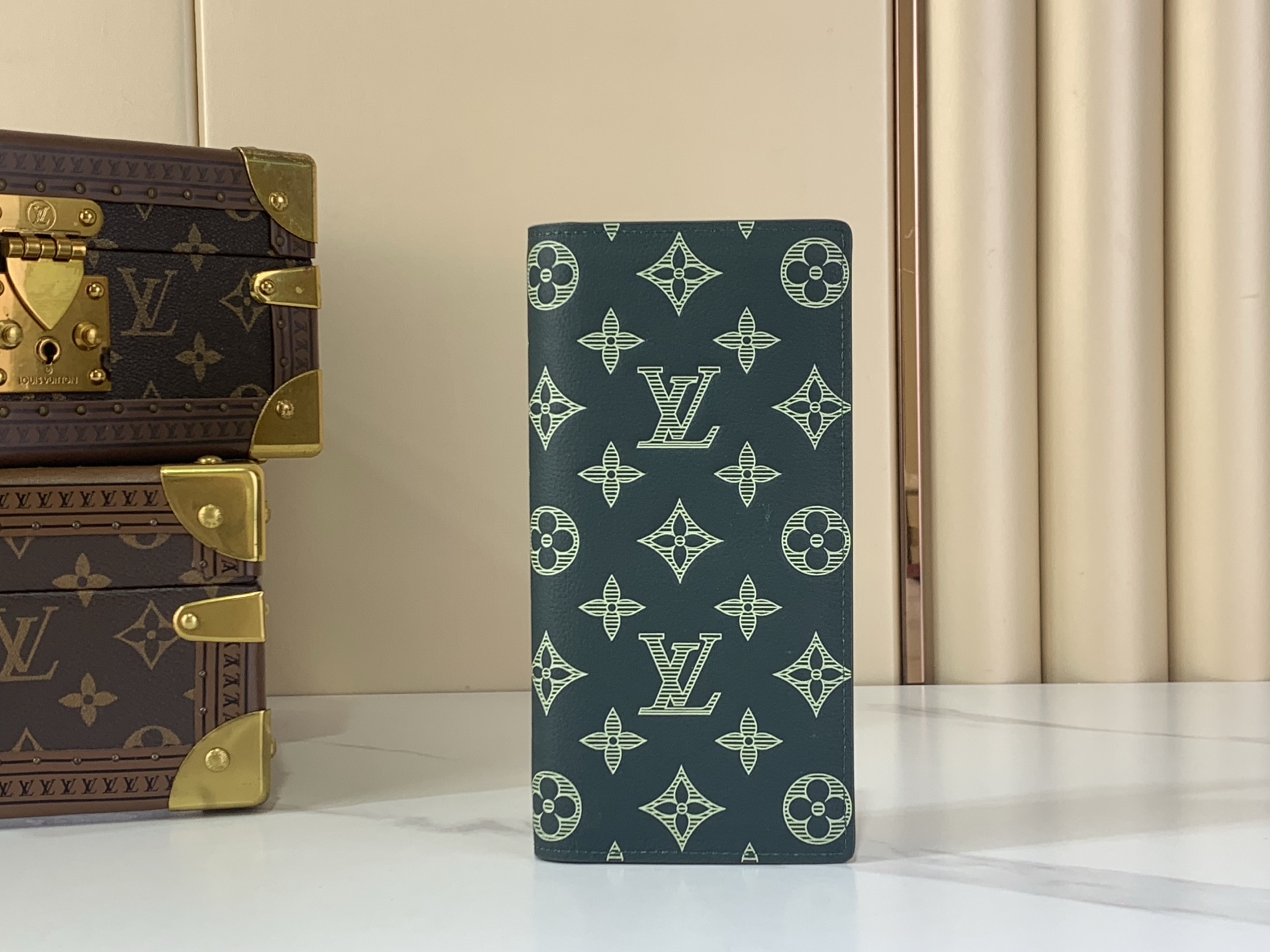 Louis Vuitton Basic Bag Canvas Blue M-l-s