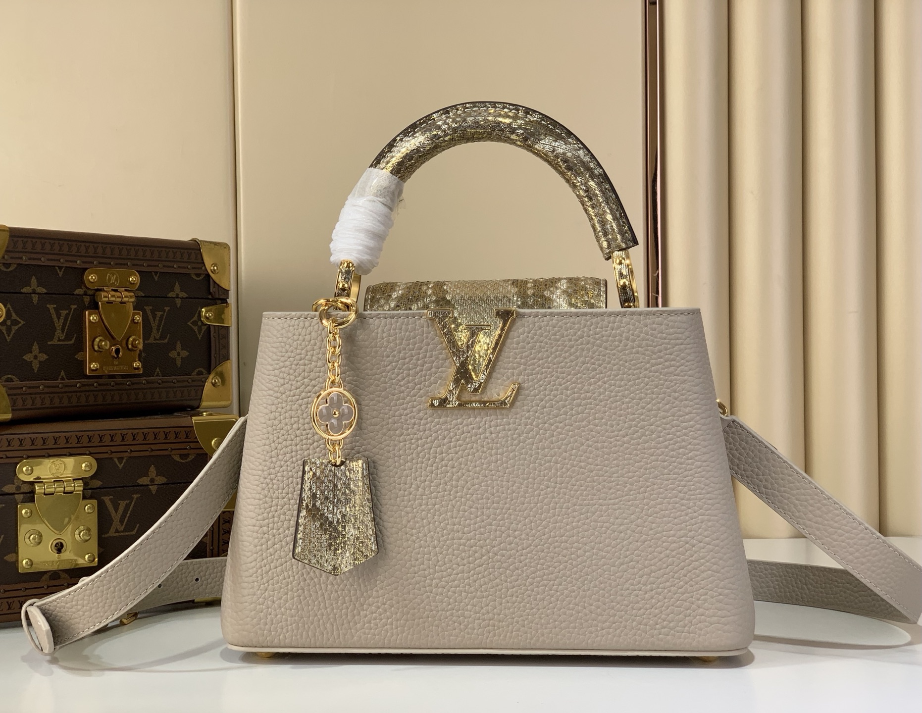 Louis Vuitton Basic Bag Gray M-s