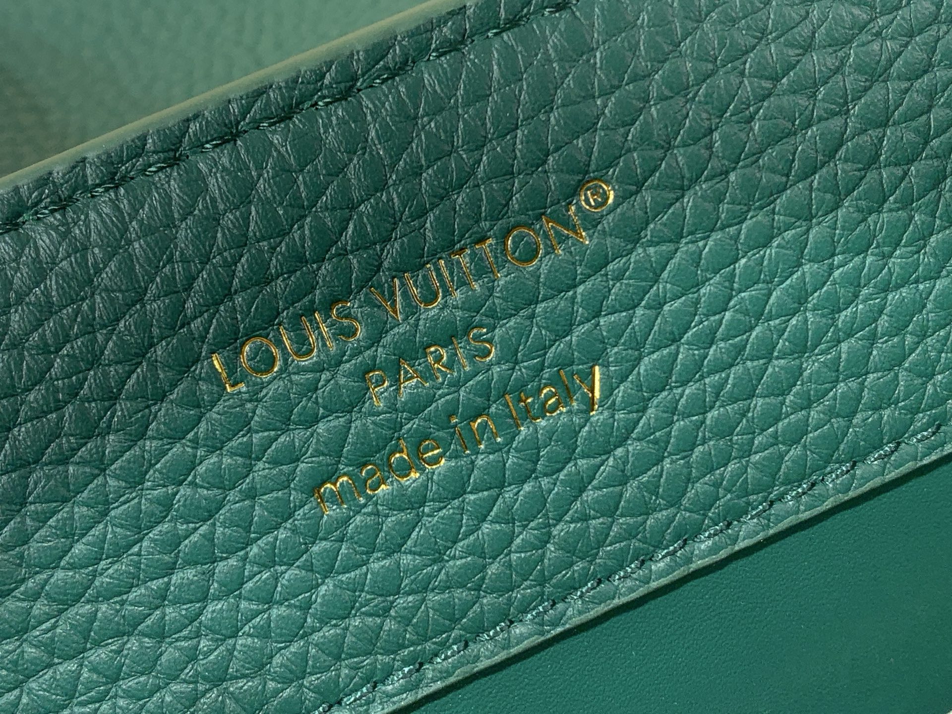 Louis Vuitton Basic Bag Green M-s