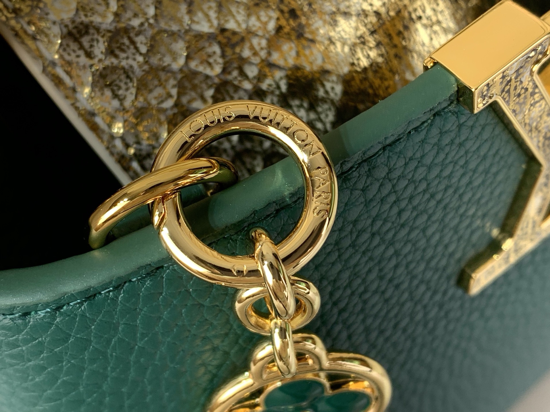 Louis Vuitton Basic Bag Green M-s