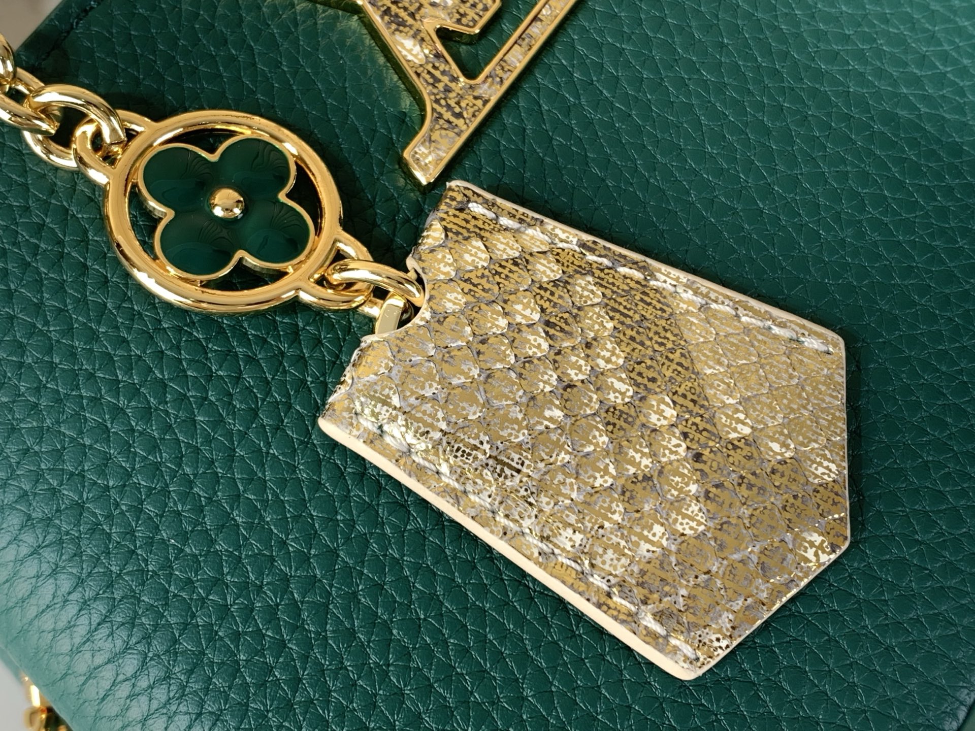 Louis Vuitton Basic Bag Green M-s